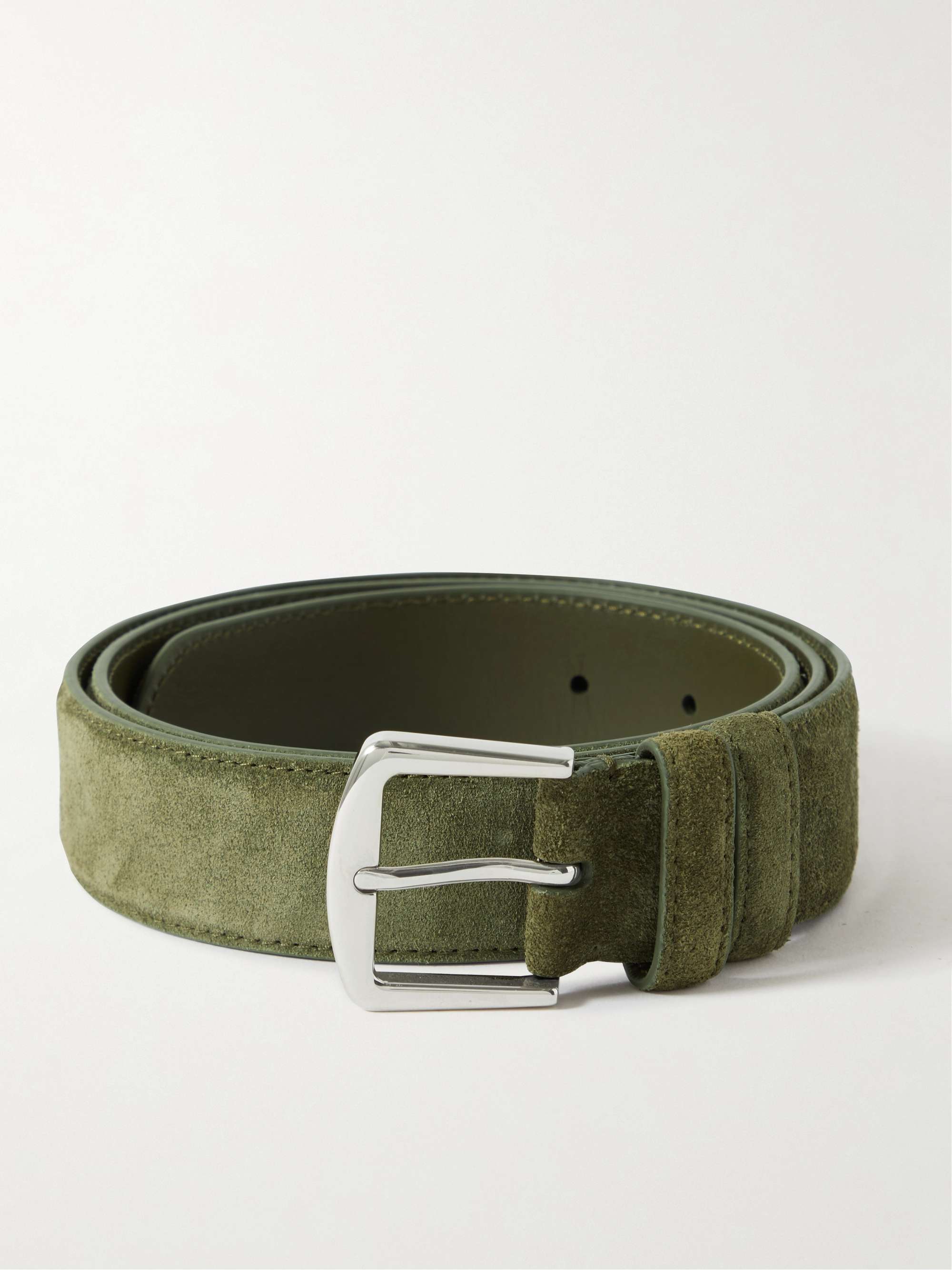 4cm Full-Grain Leather Belt
