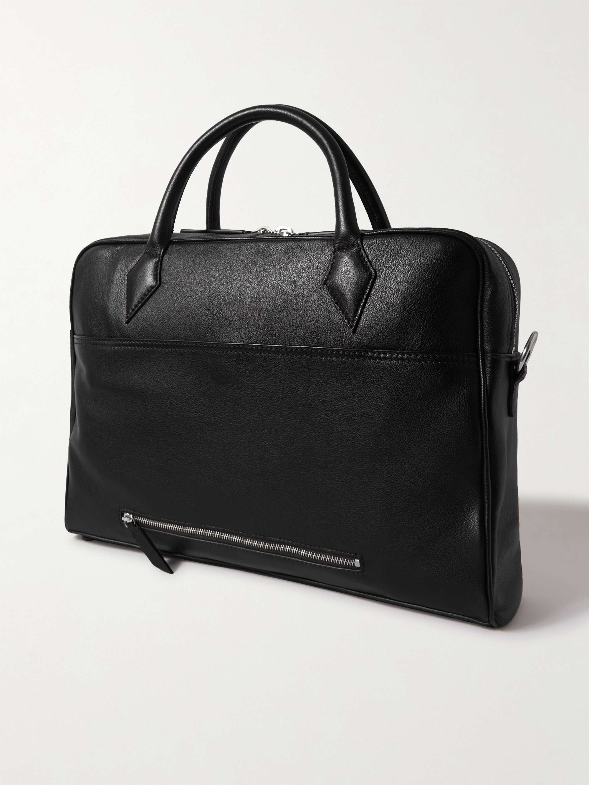 MÉTIER Closer All Day Full-Grain Leather Briefcase