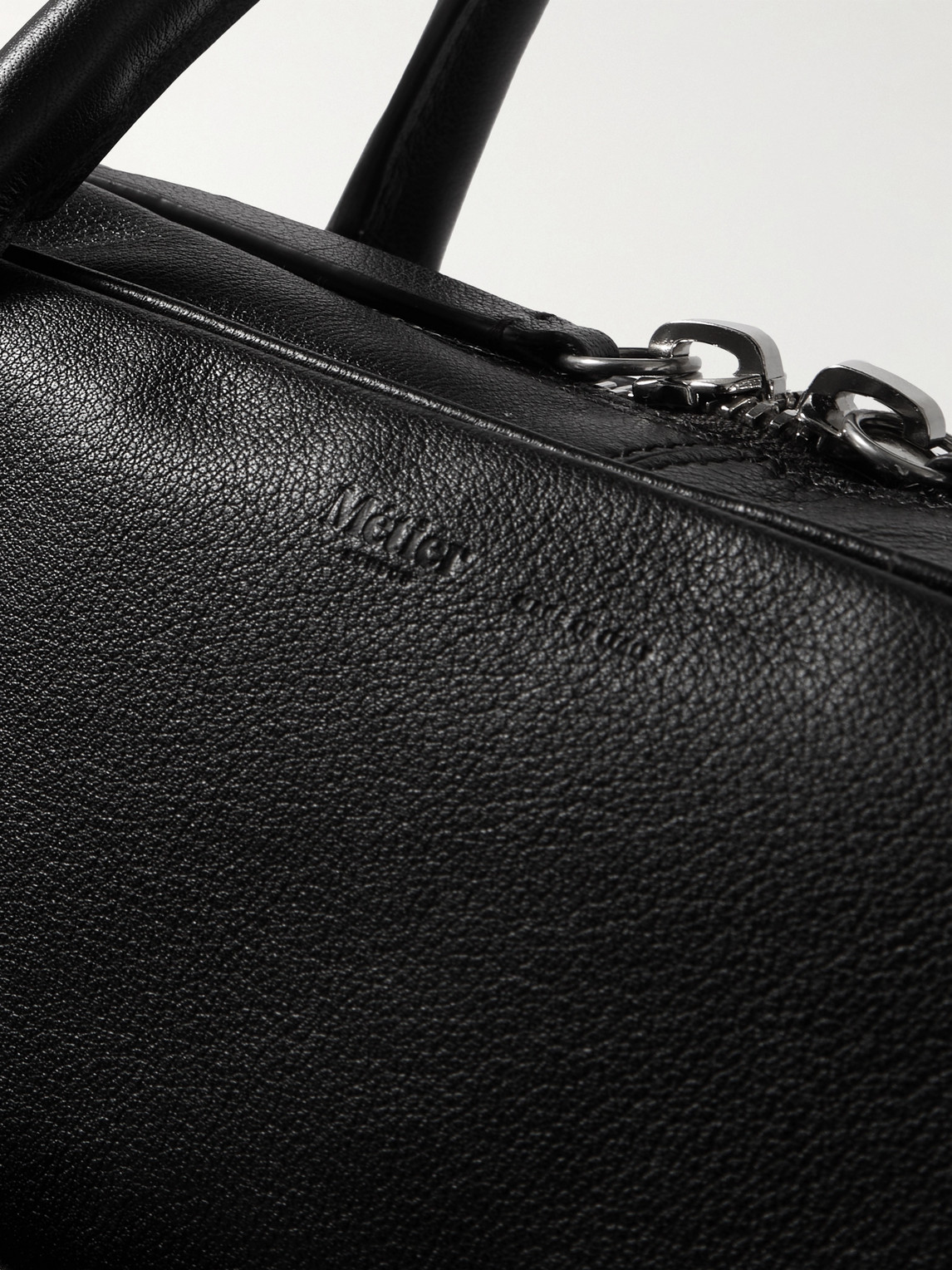  Métier - Closer All Day Full-grain Leather Briefcase - Men - Black 