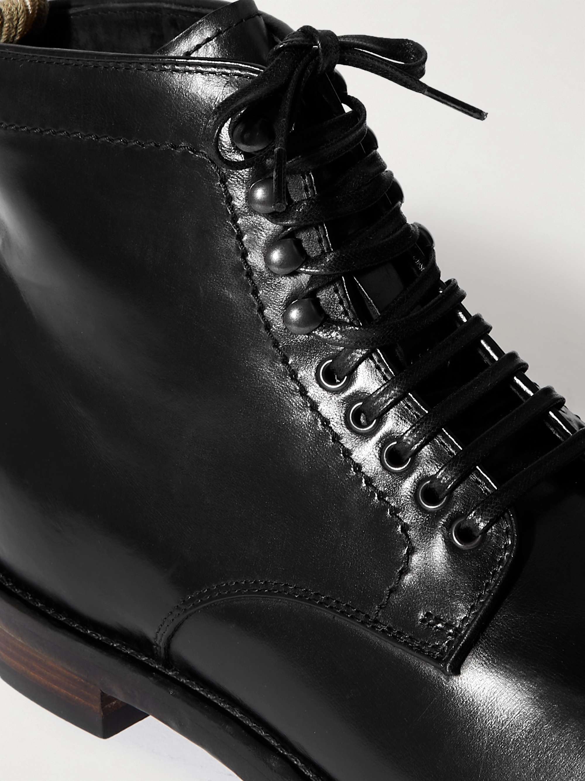 OFFICINE CREATIVE Temple Burnished-Leather Boots