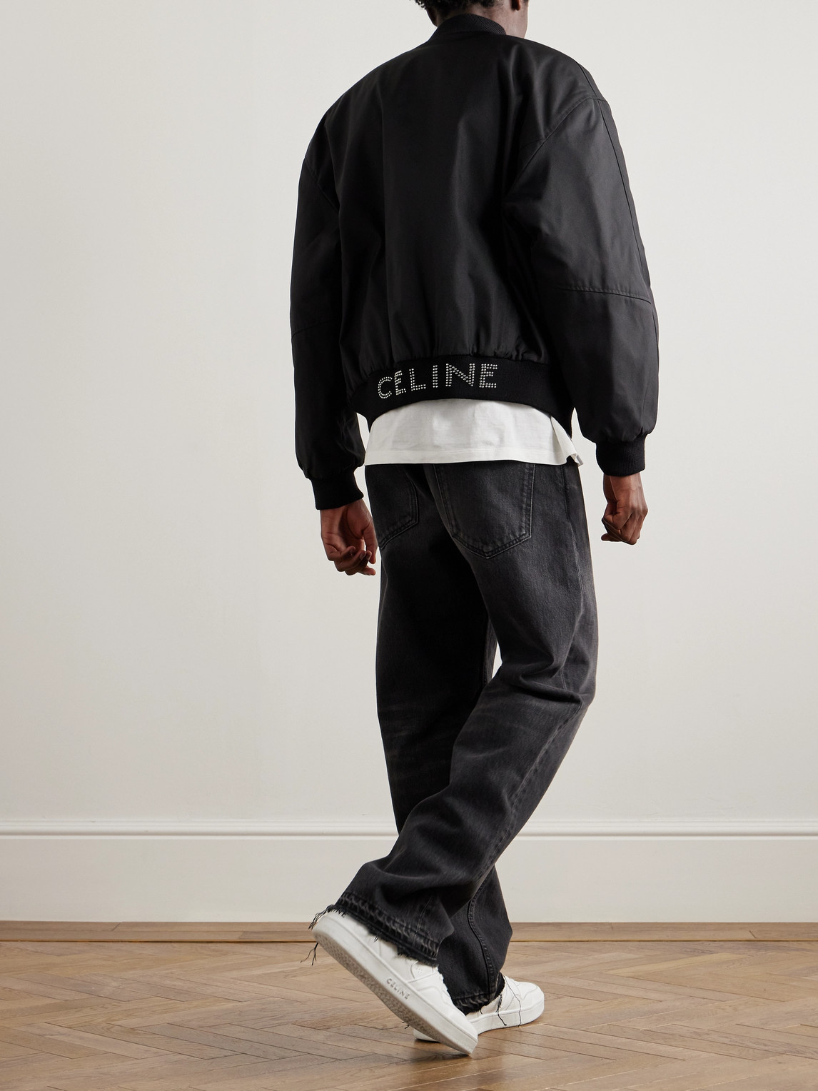 Logo-Embellished Nylon Bomber Jacket — 2