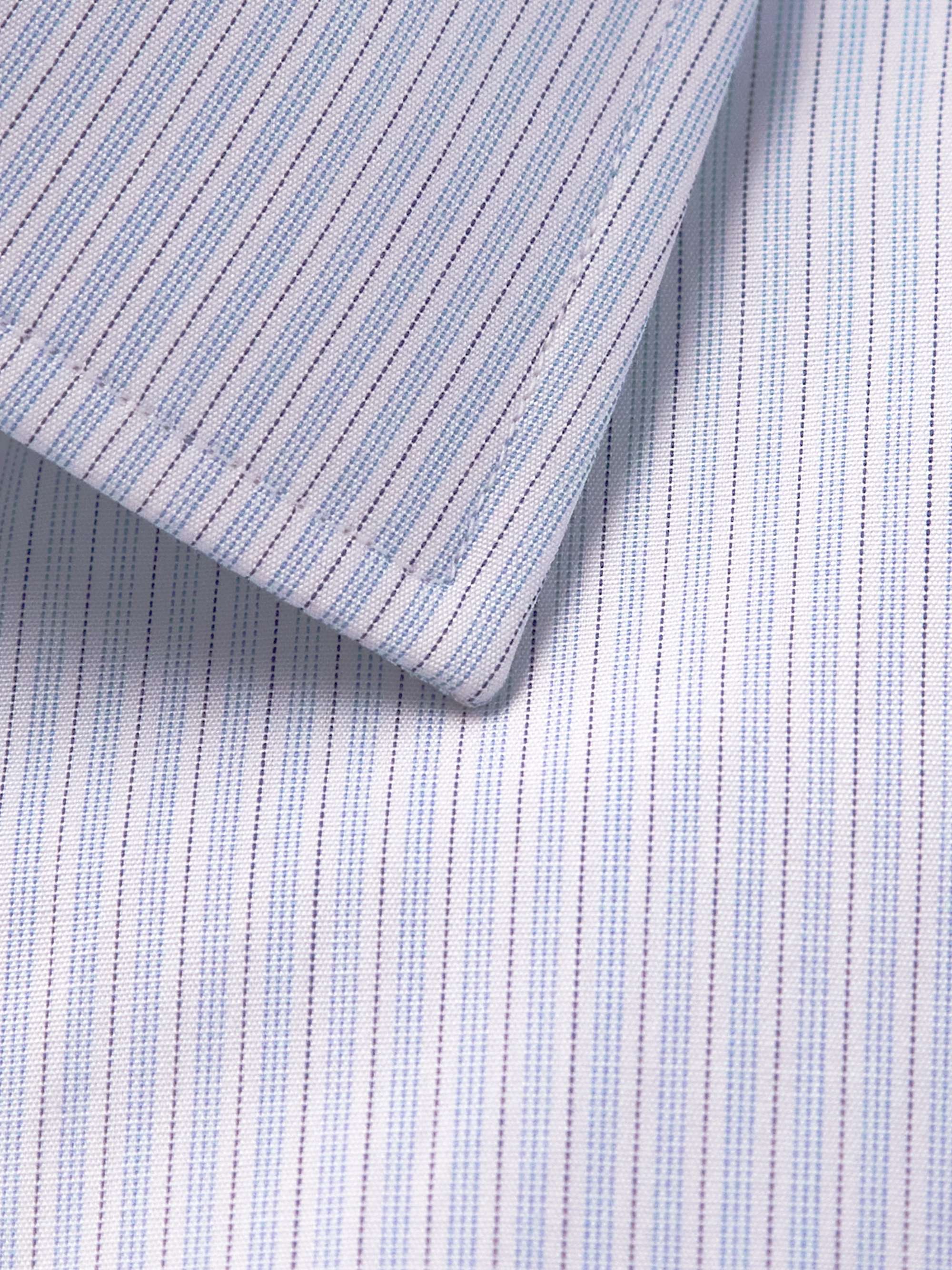 CHARVET Striped Cotton-Poplin Shirt