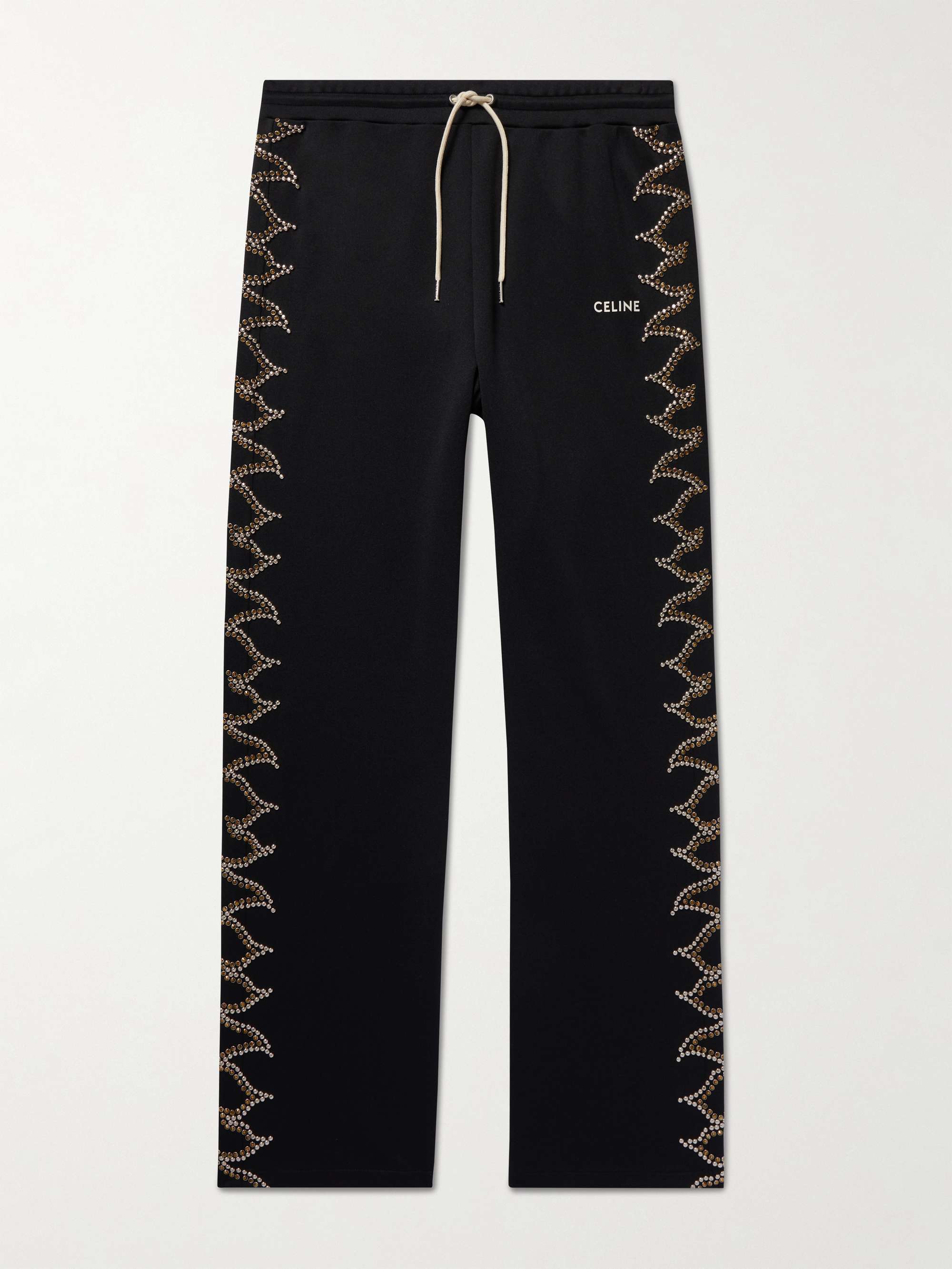 Embellished sweatpants on sale