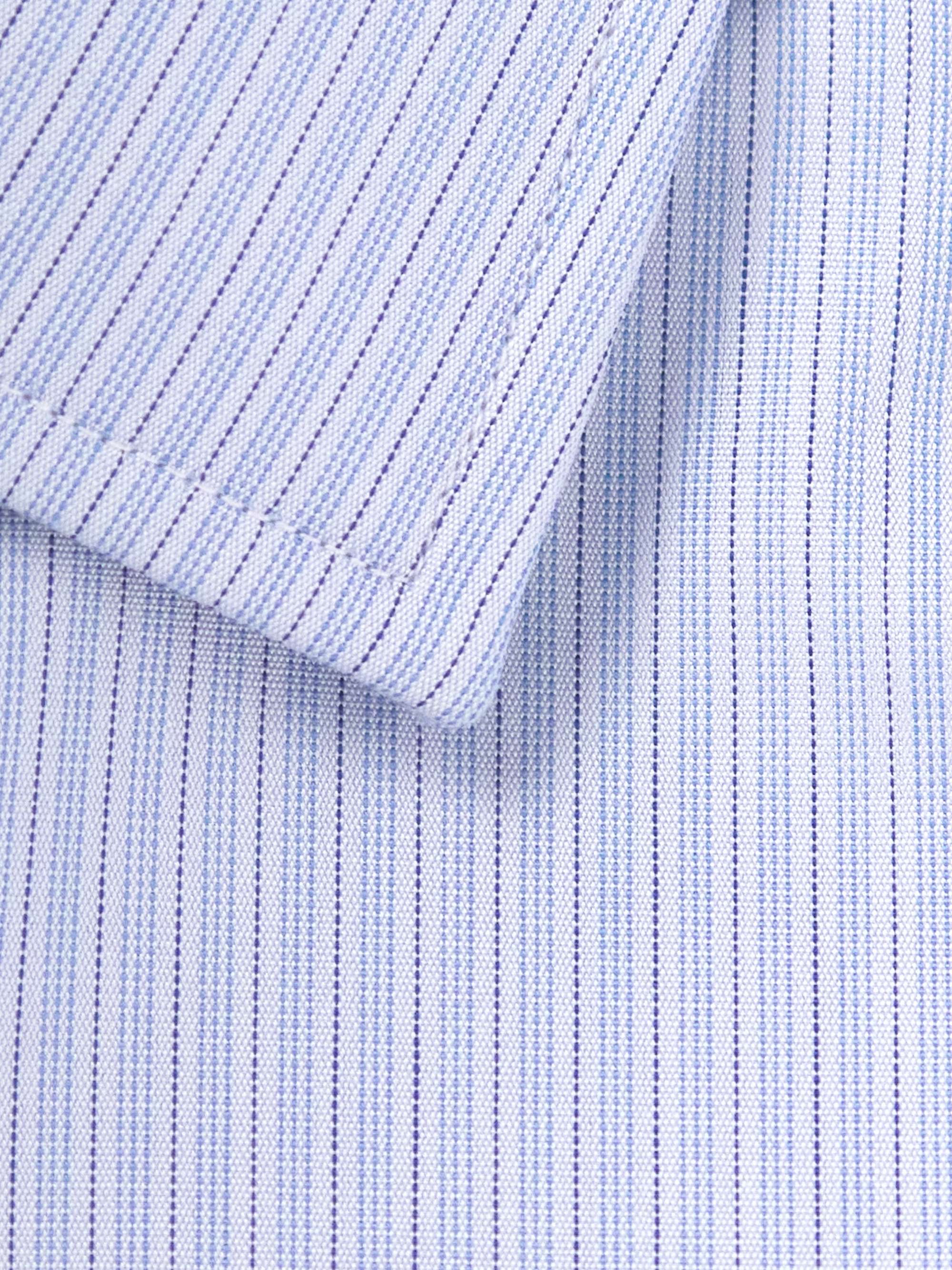 CHARVET Striped Cotton-Poplin Shirt