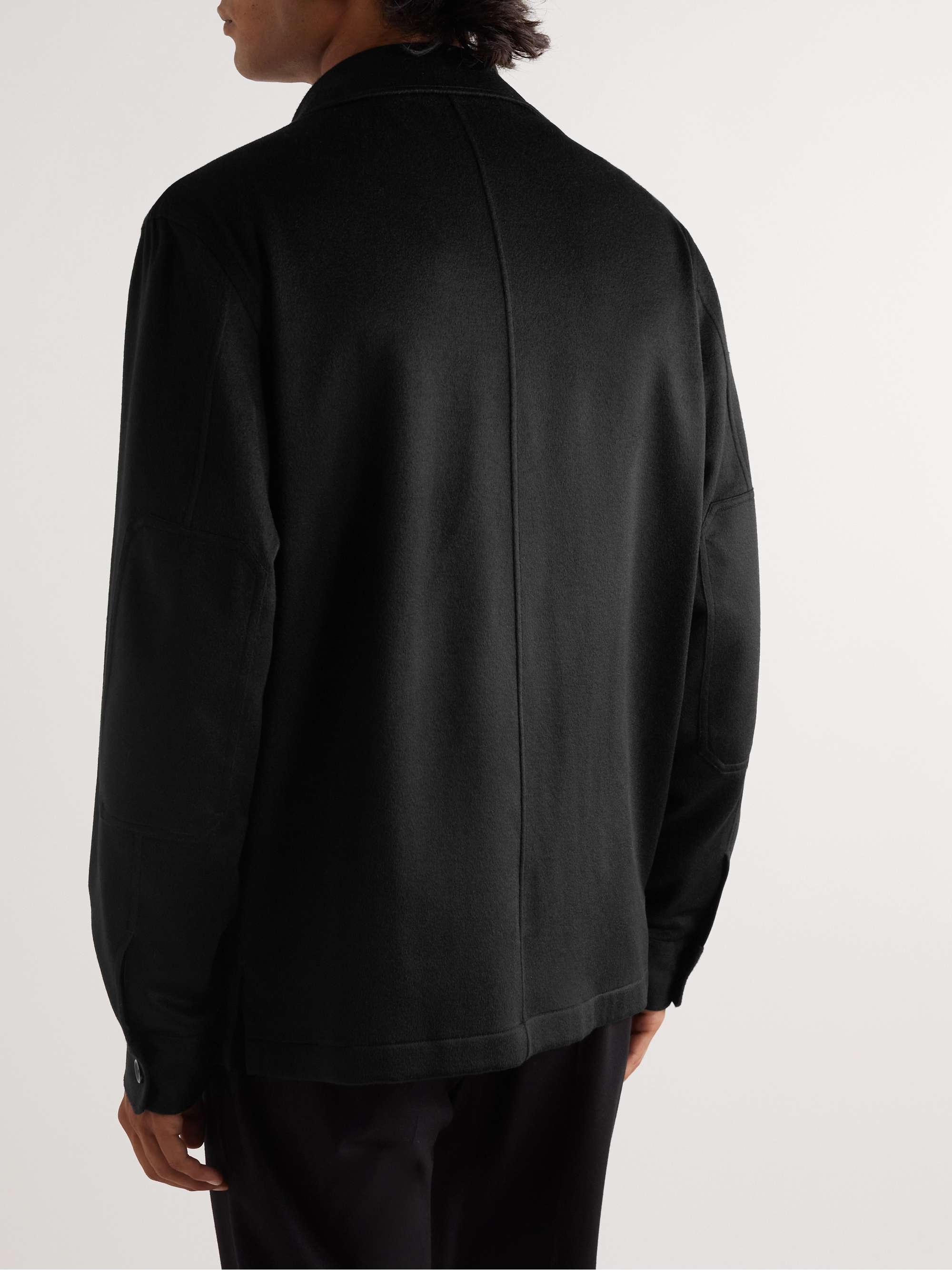 ZEGNA Oasi Cashmere-Felt Overshirt