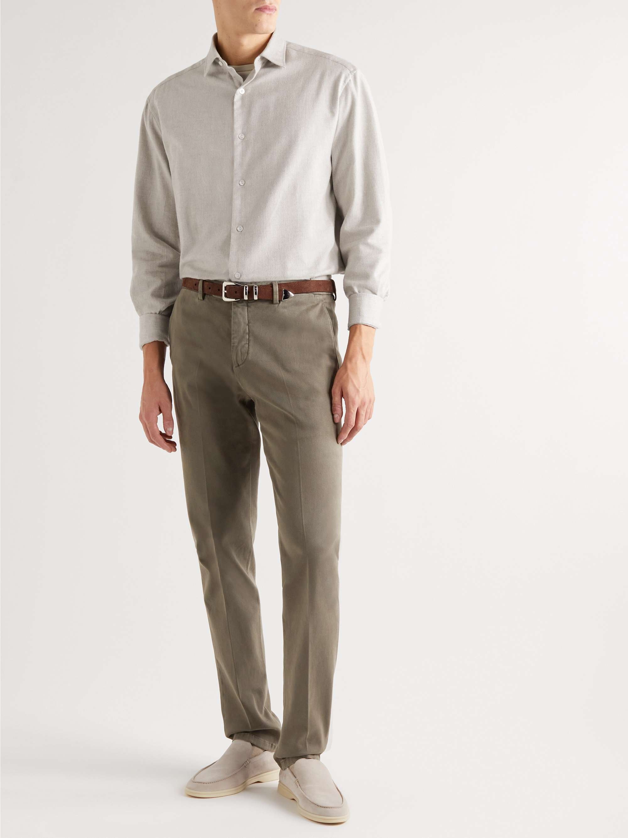 CHARVET Cotton-Flannel Shirt