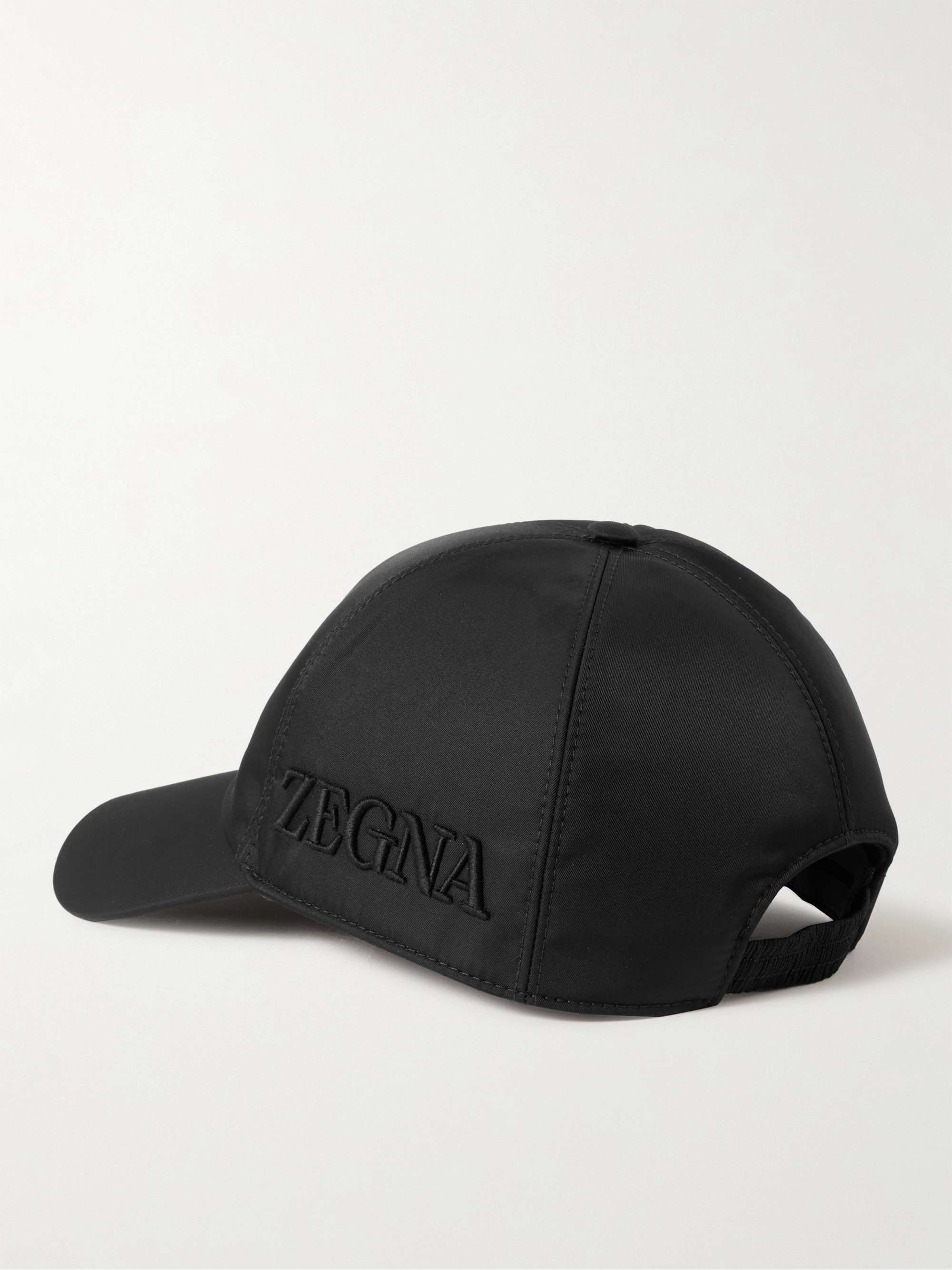 ZEGNA Embroidered Shell Baseball Cap