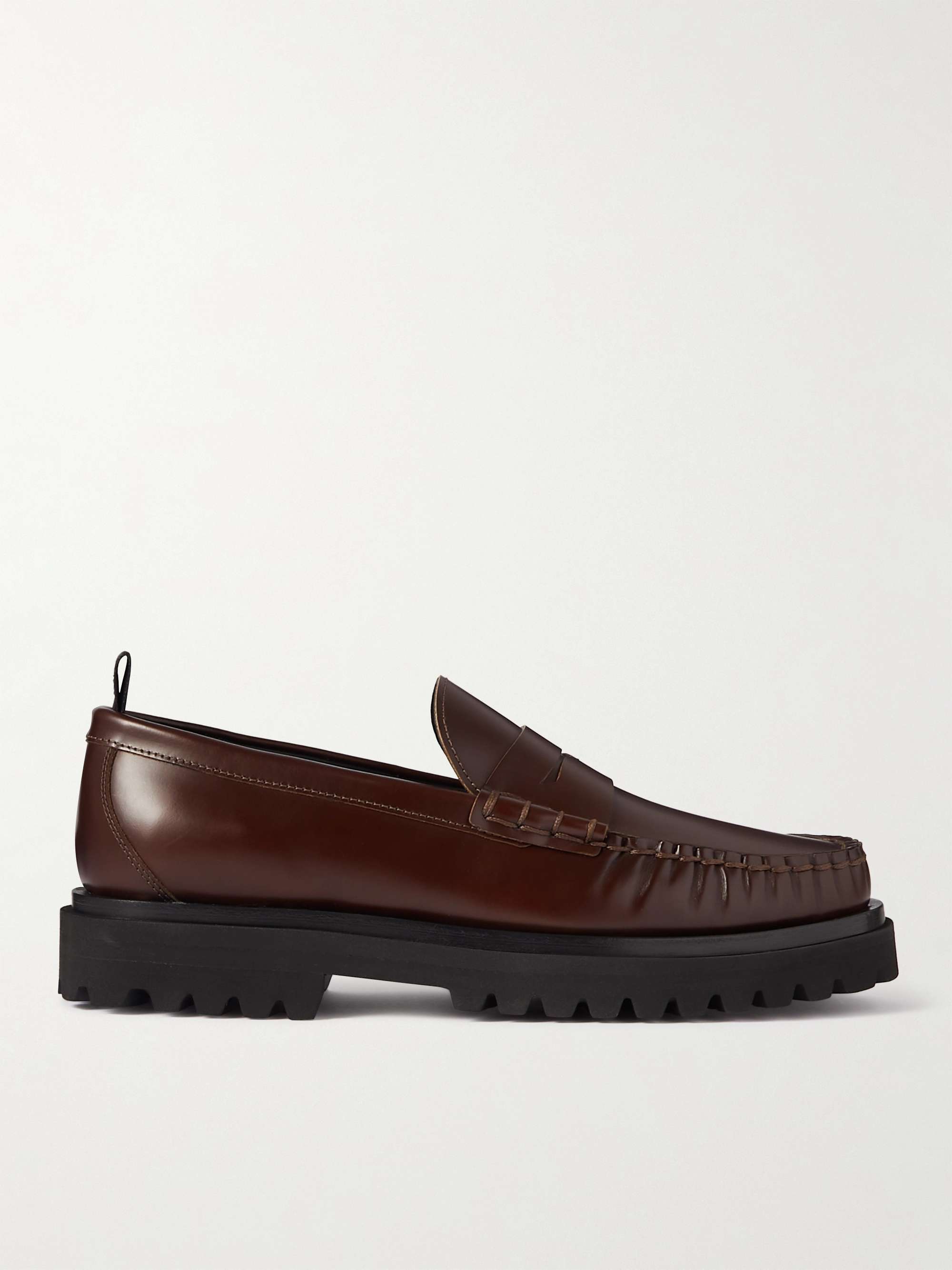 OFFICINE CREATIVE Leather Penny Loafers for Men | MR PORTER