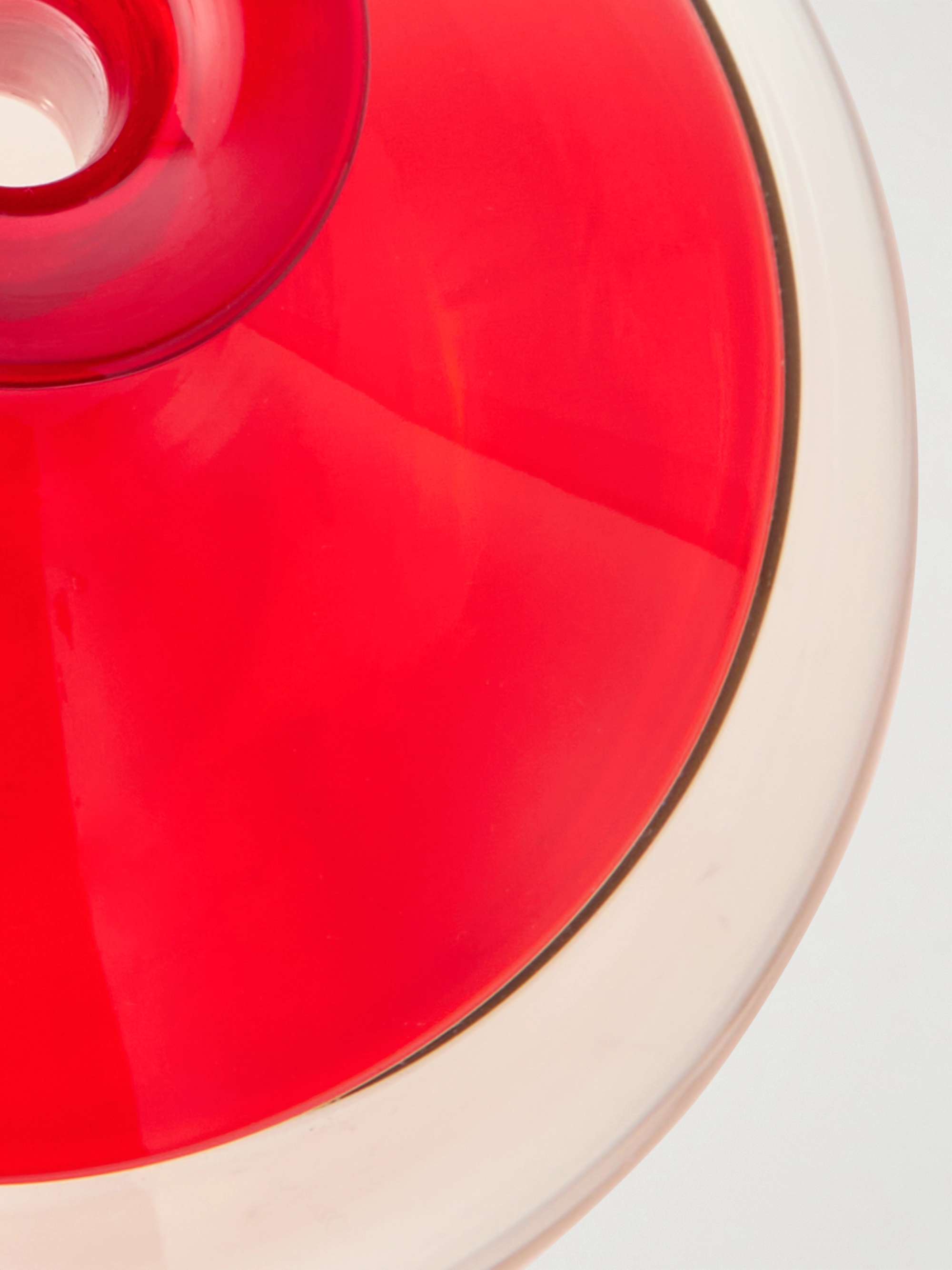 VENINI Colour-Block Glass Vase