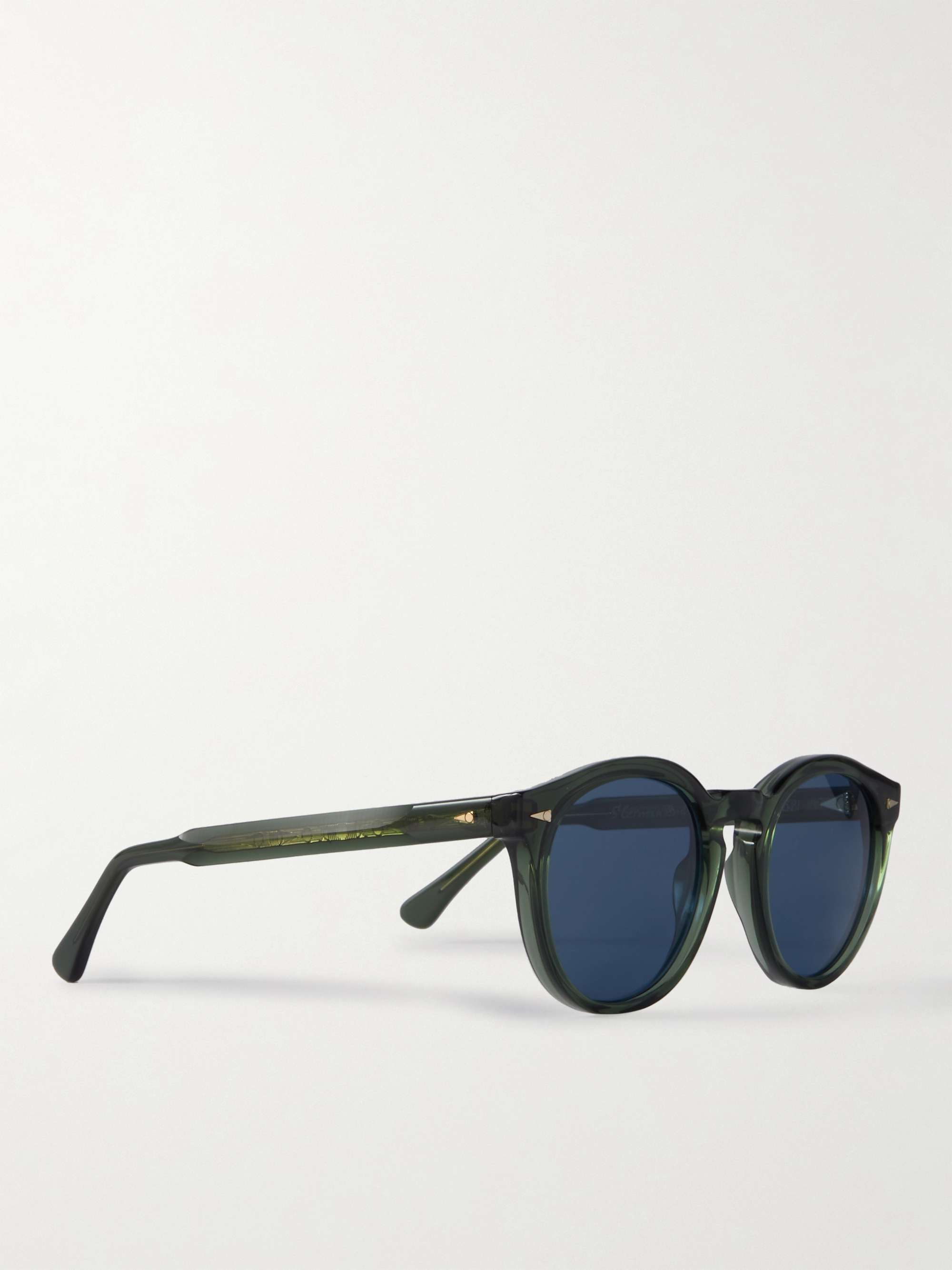 AHLEM St Germain Round-Frame Acetate Sunglasses