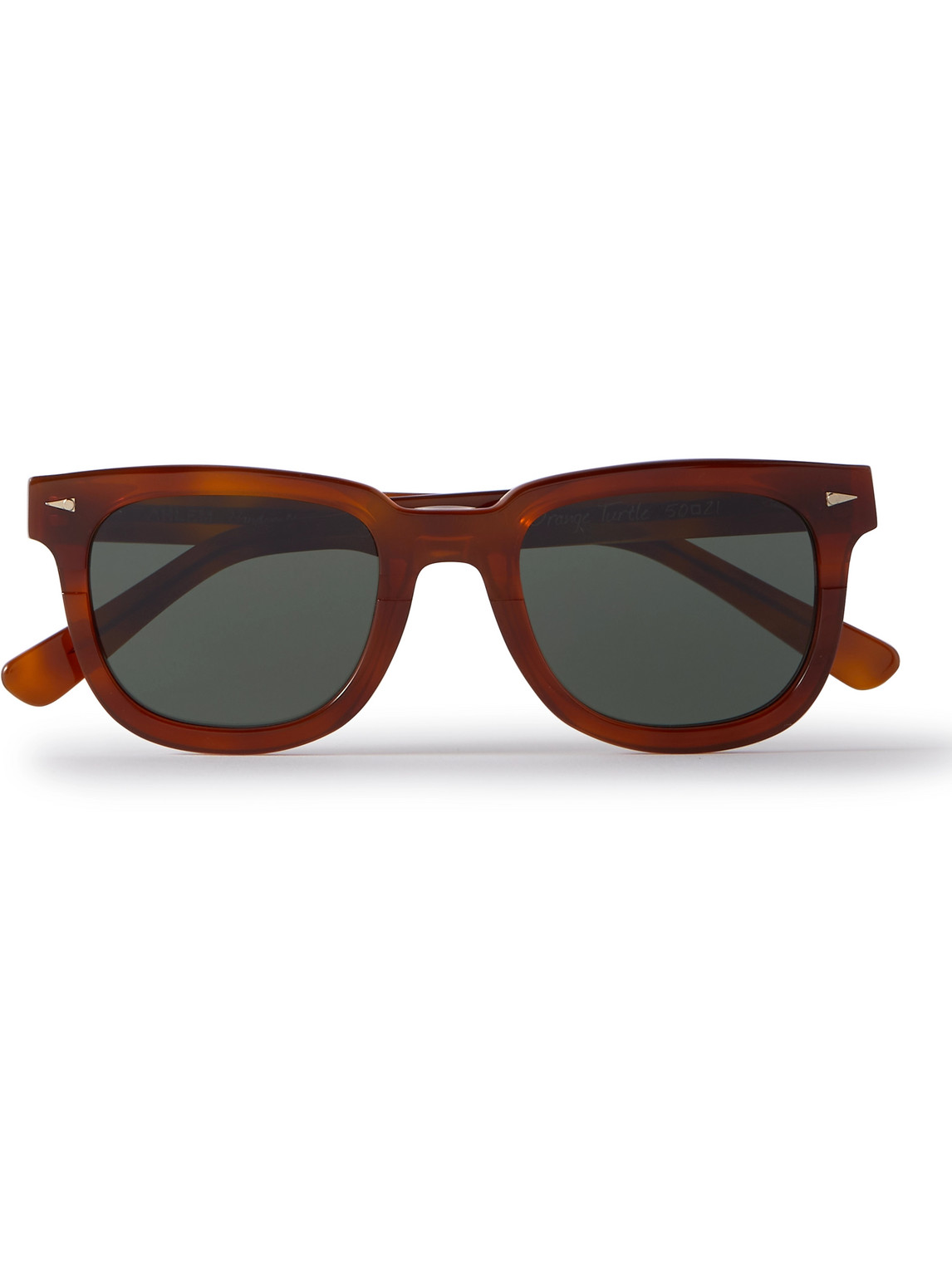 Ahlem Square Du Temple Square-frame Tortoiseshell Acetate Sunglasses