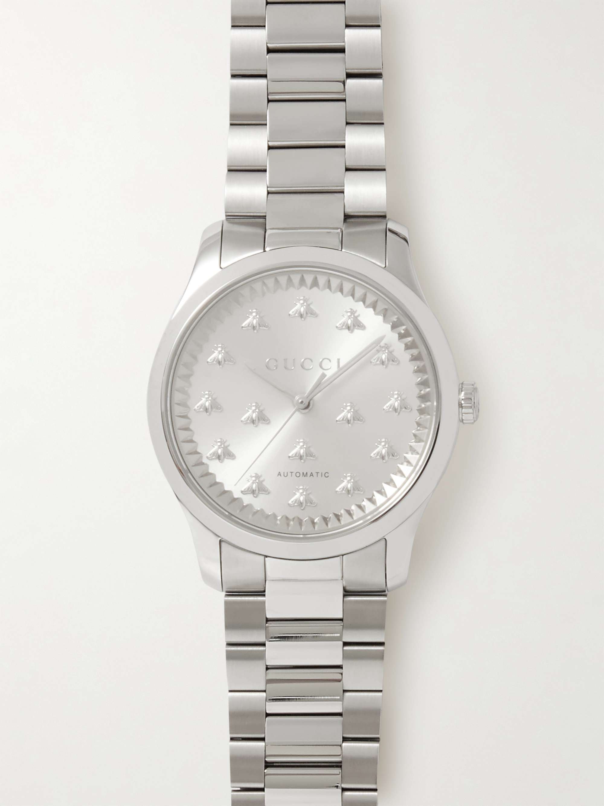 G-Timeless Automatic 38mm Stainless Steel Watch