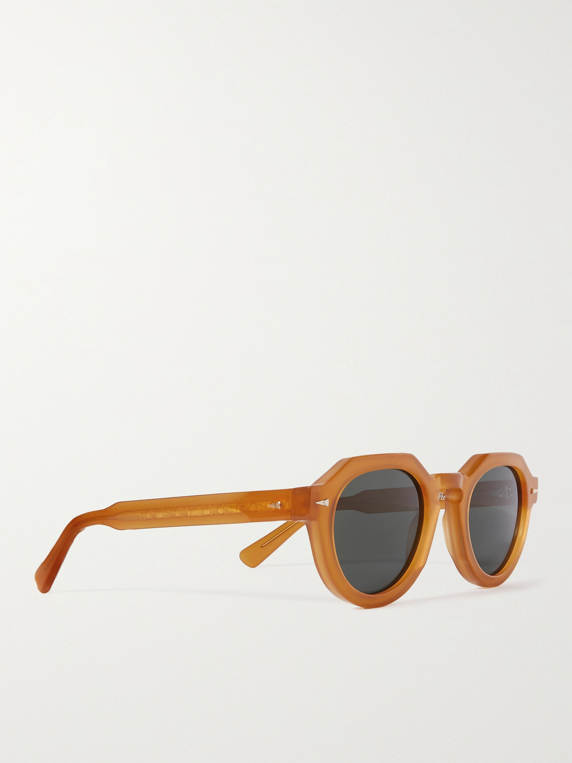 AHLEM GRENELLE ROUND-FRAME ACETATE SUNGLASSES