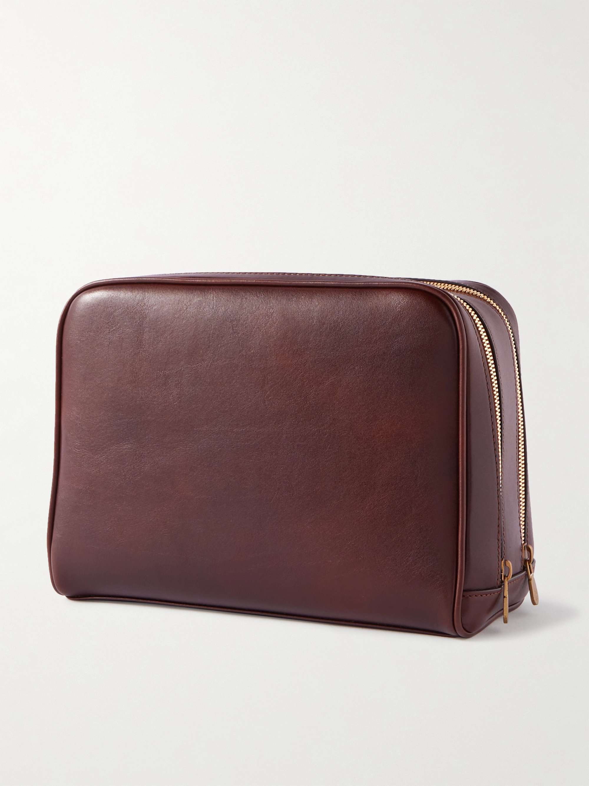 BRUNELLO CUCINELLI Leather Wash Bag