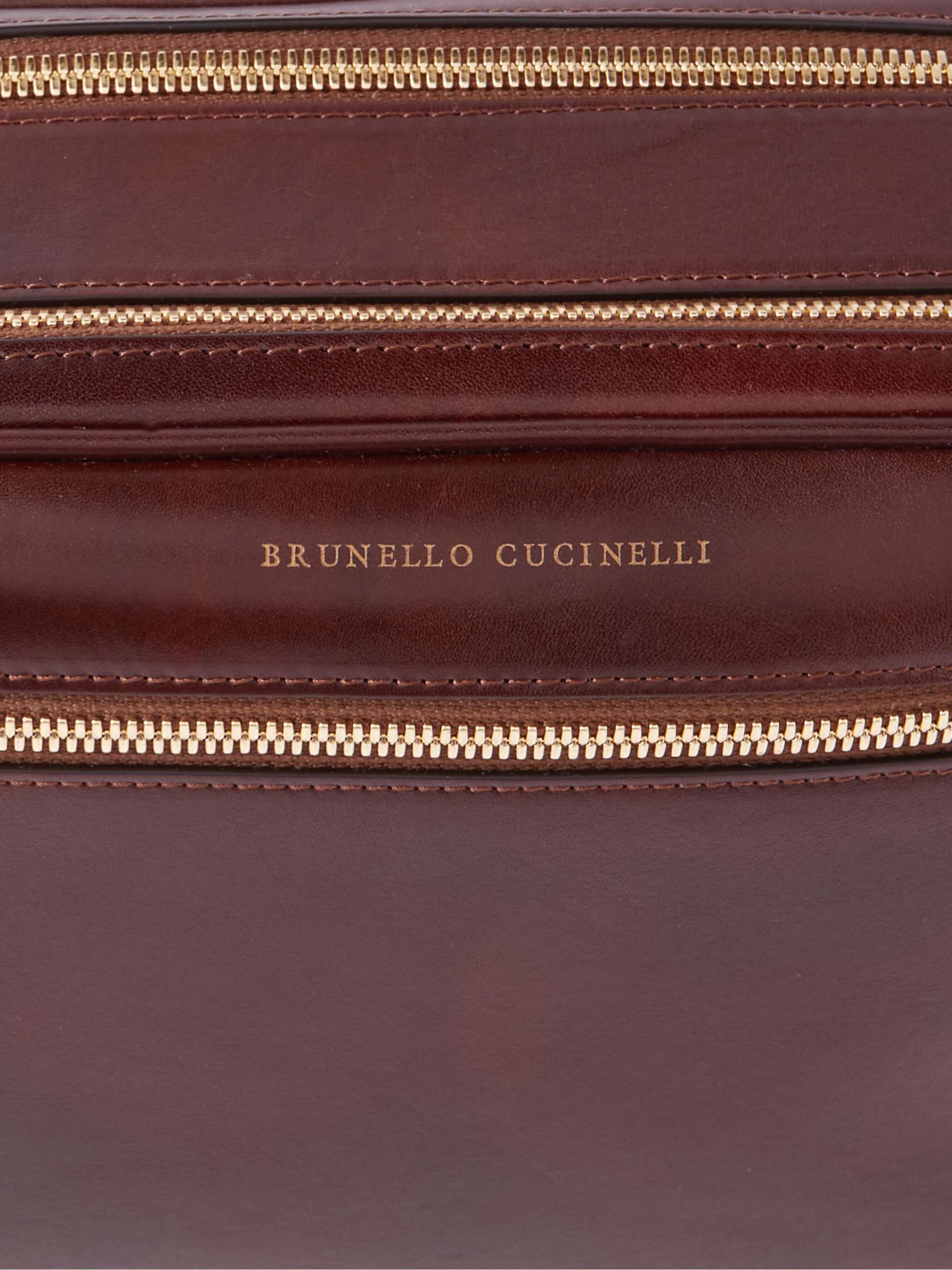 BRUNELLO CUCINELLI Leather Wash Bag