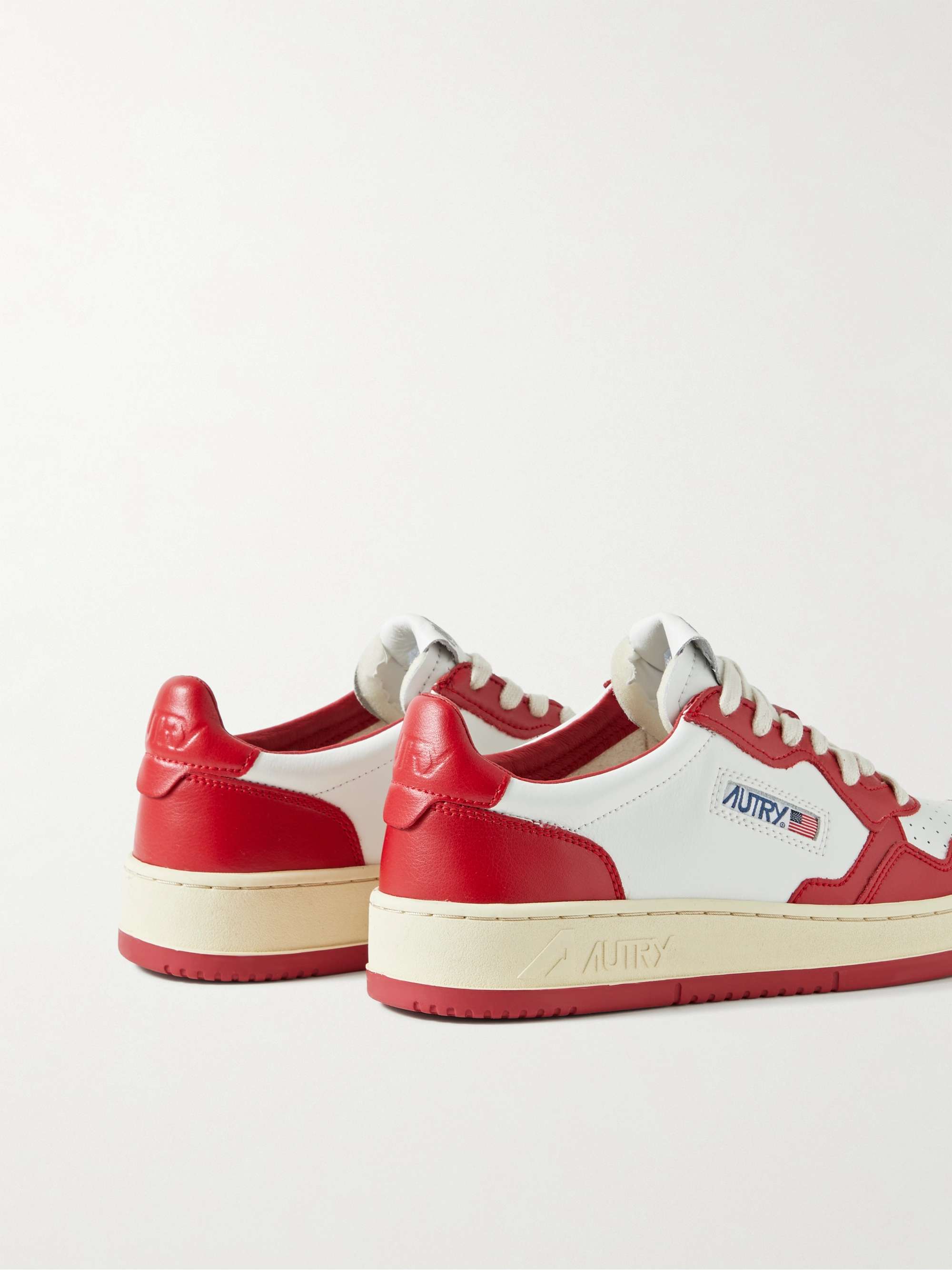 AUTRY Medalist Two-Tone Leather Sneakers