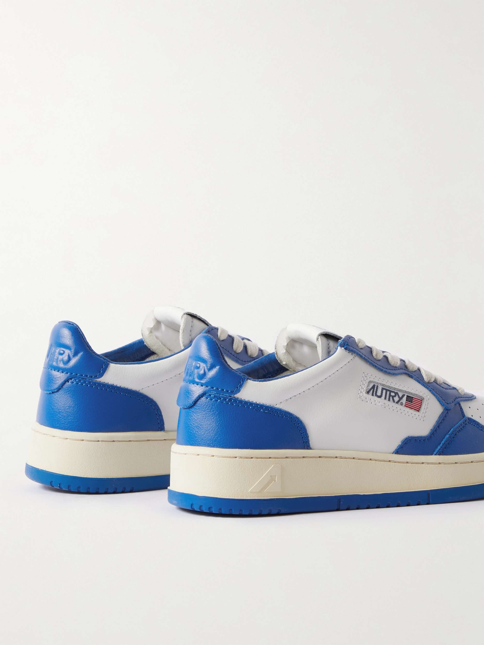 AUTRY Medalist Two-Tone Leather Sneakers