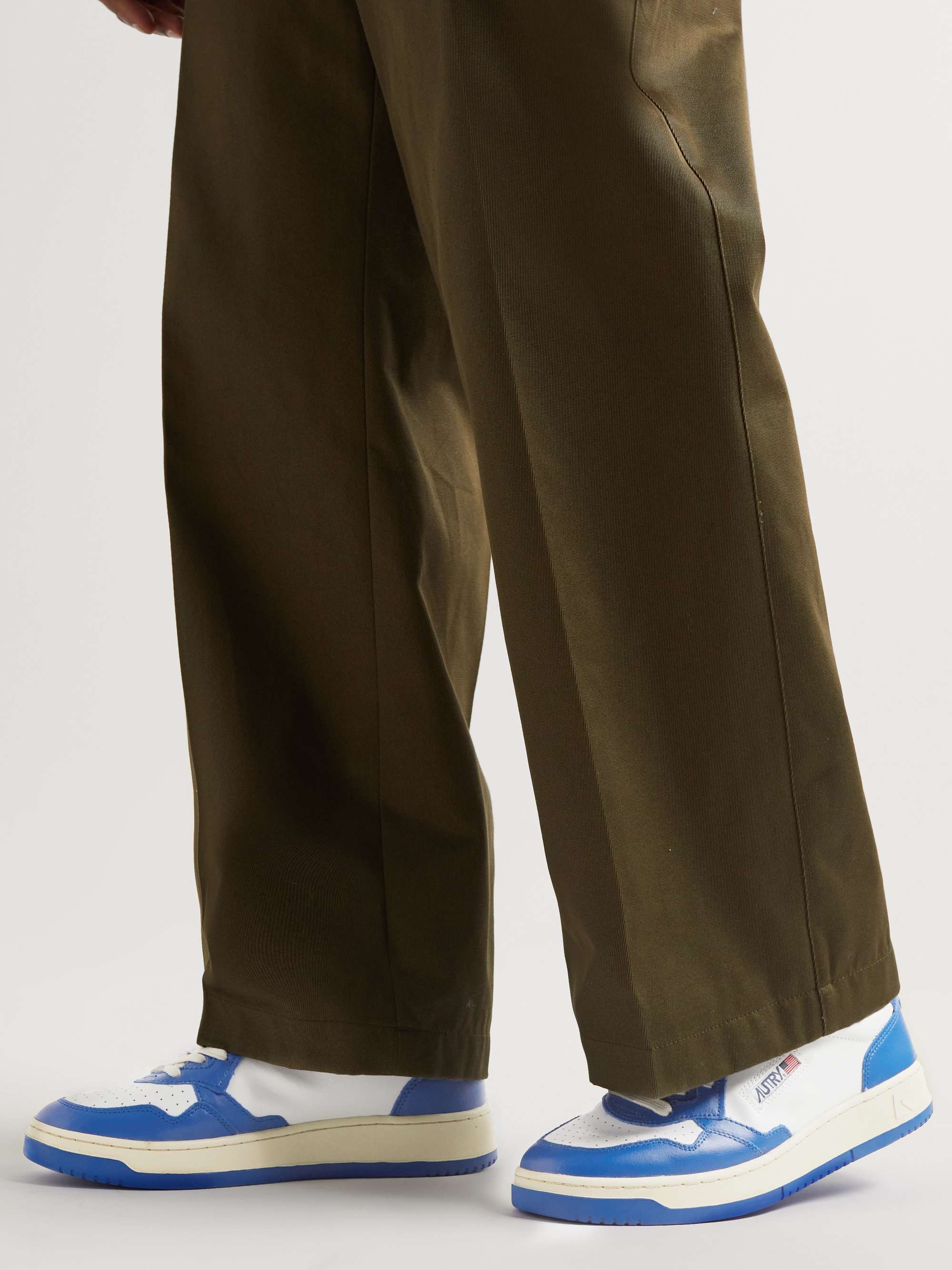 AUTRY Medalist Two-Tone Leather Sneakers