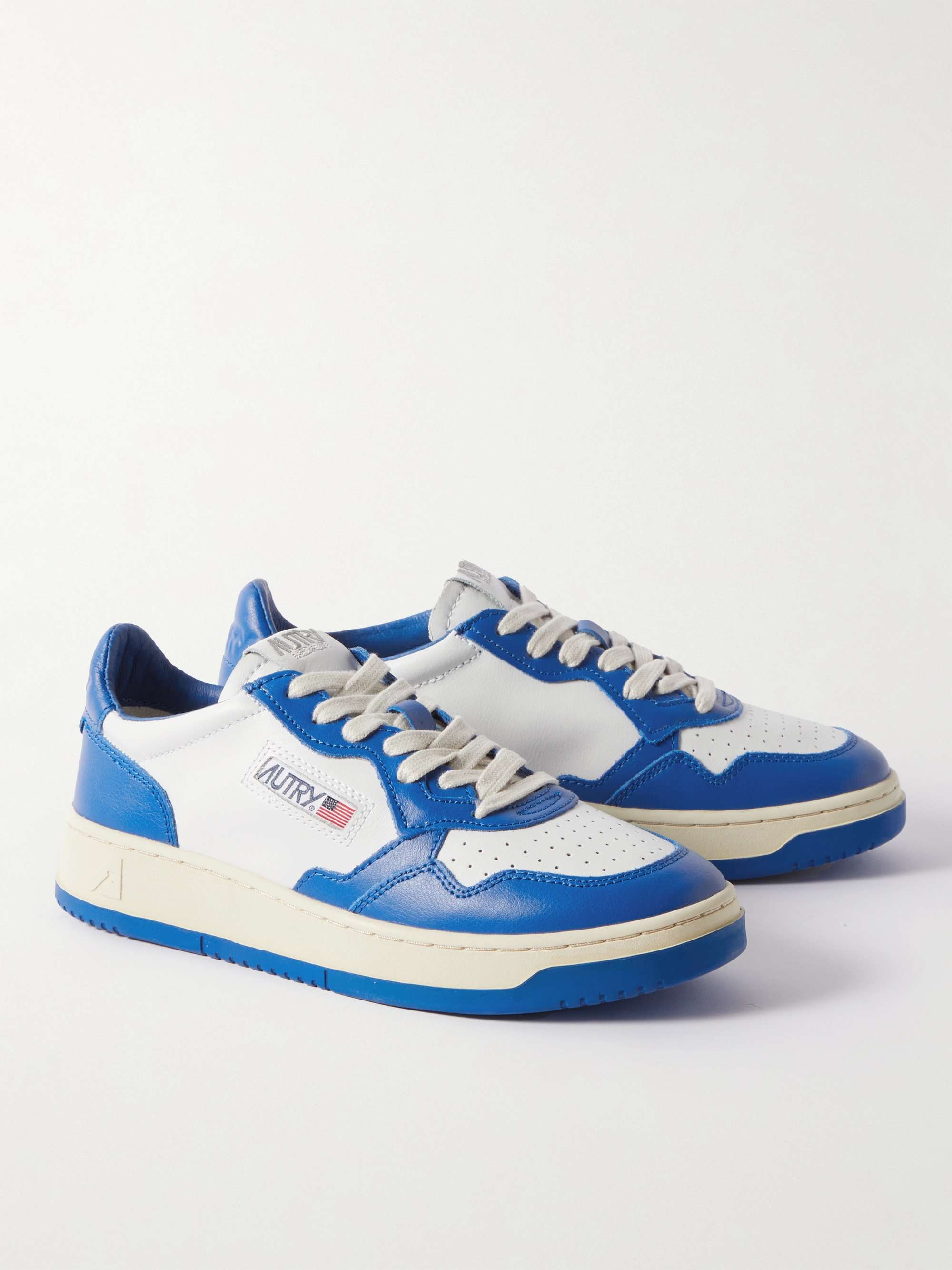 AUTRY Medalist Two-Tone Leather Sneakers