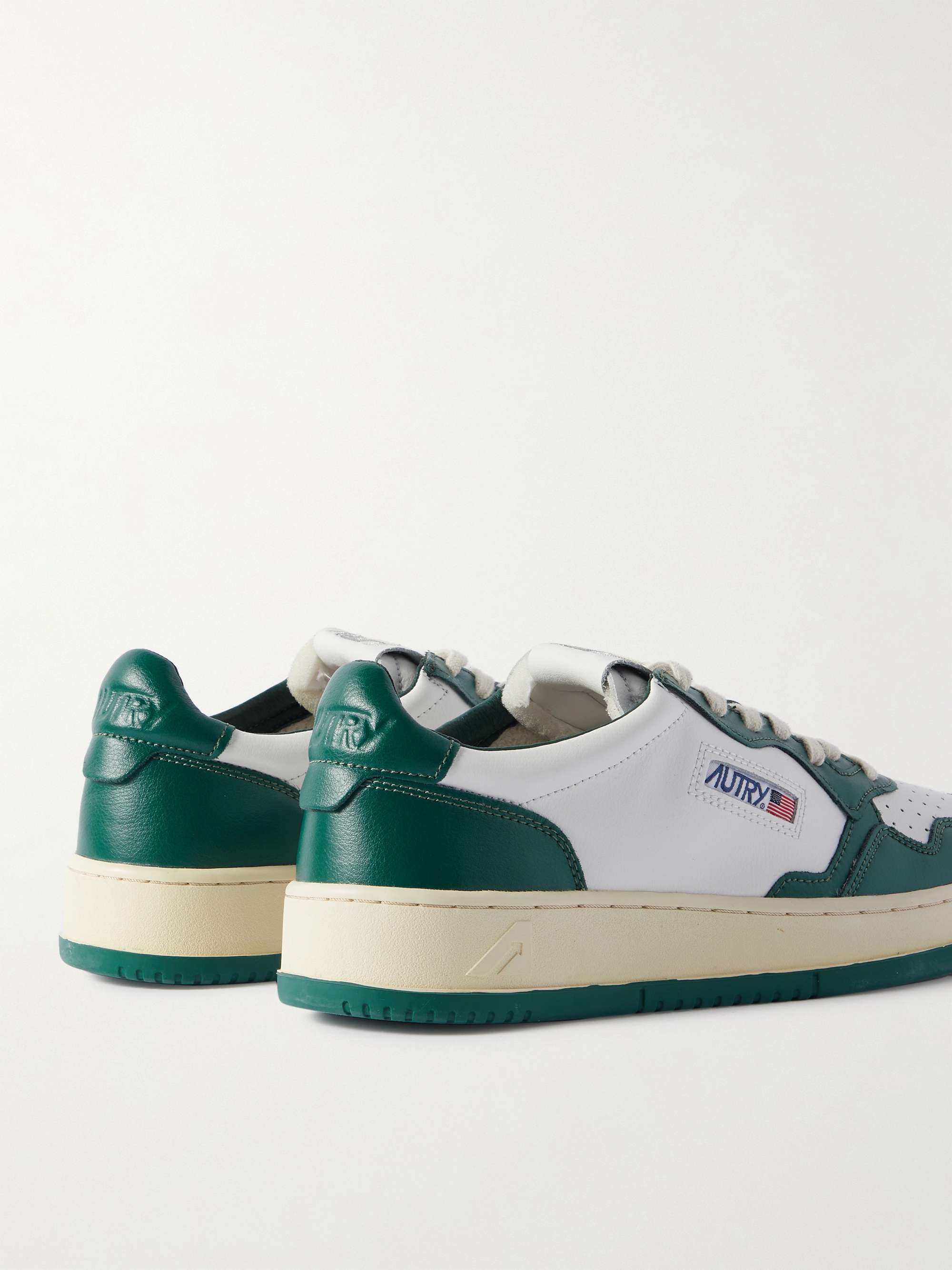 AUTRY Medalist Two-Tone Leather Sneakers