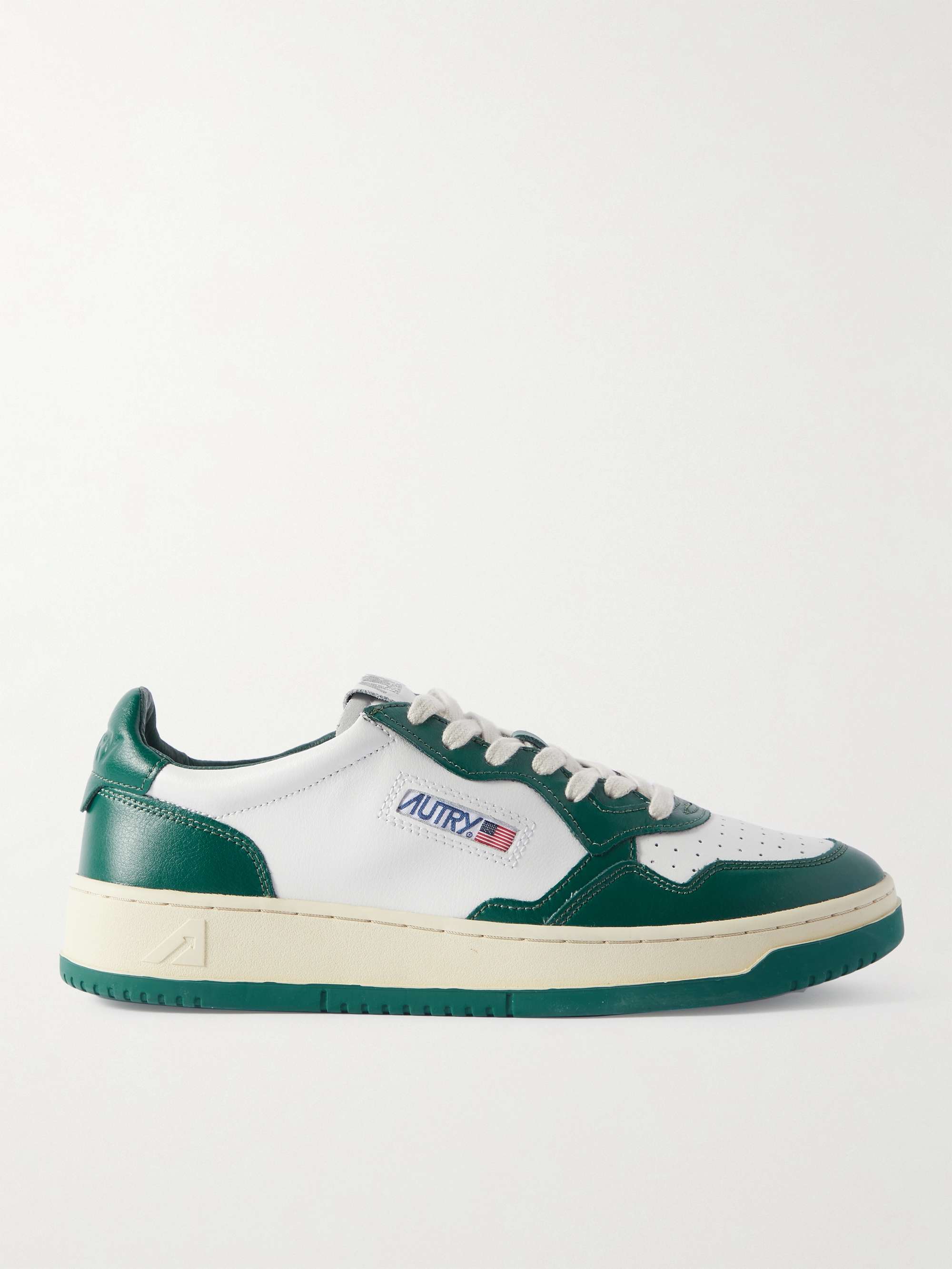 AUTRY Medalist Two-Tone Leather Sneakers
