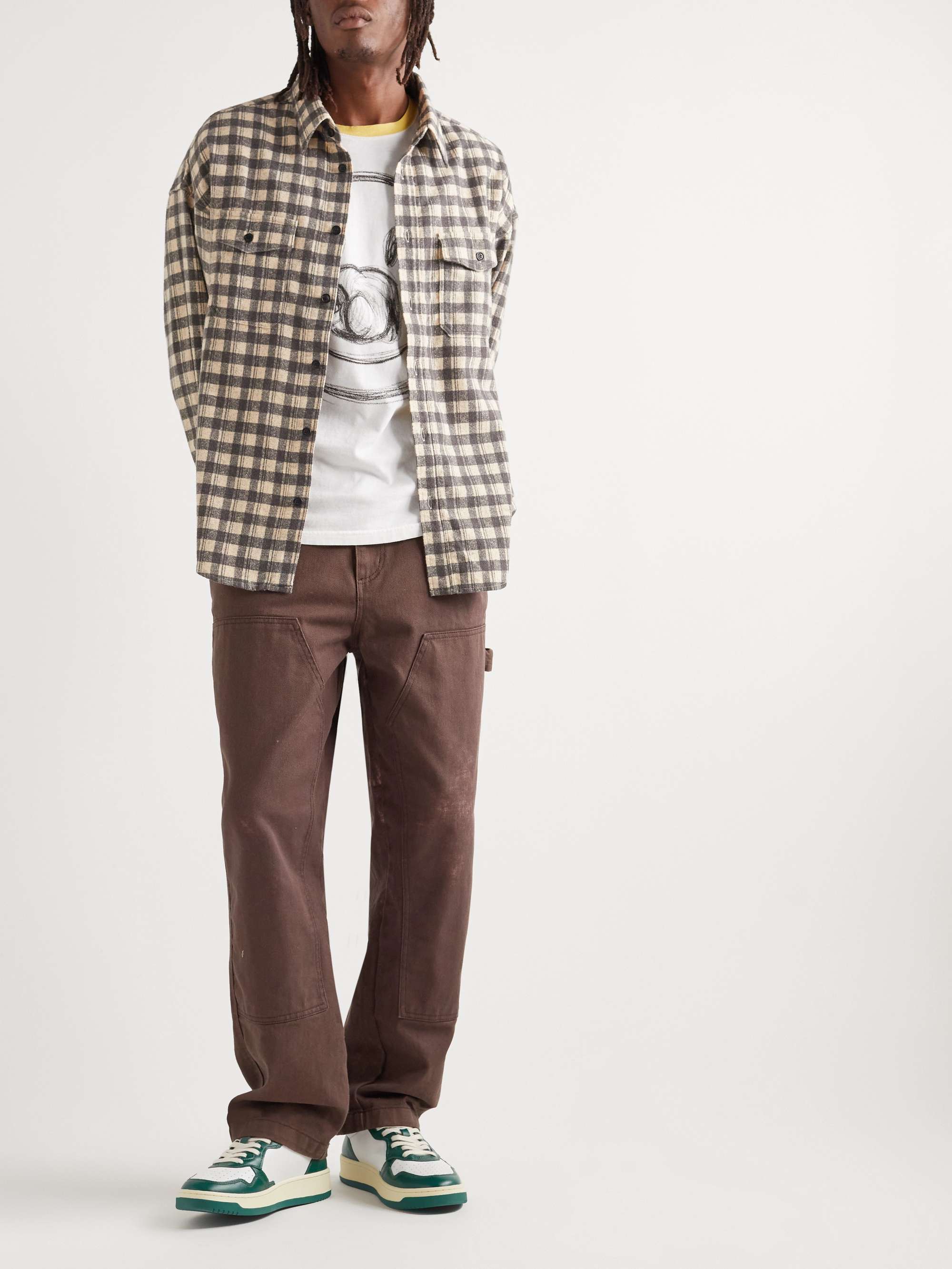AUTRY Medalist Two-Tone Leather Sneakers