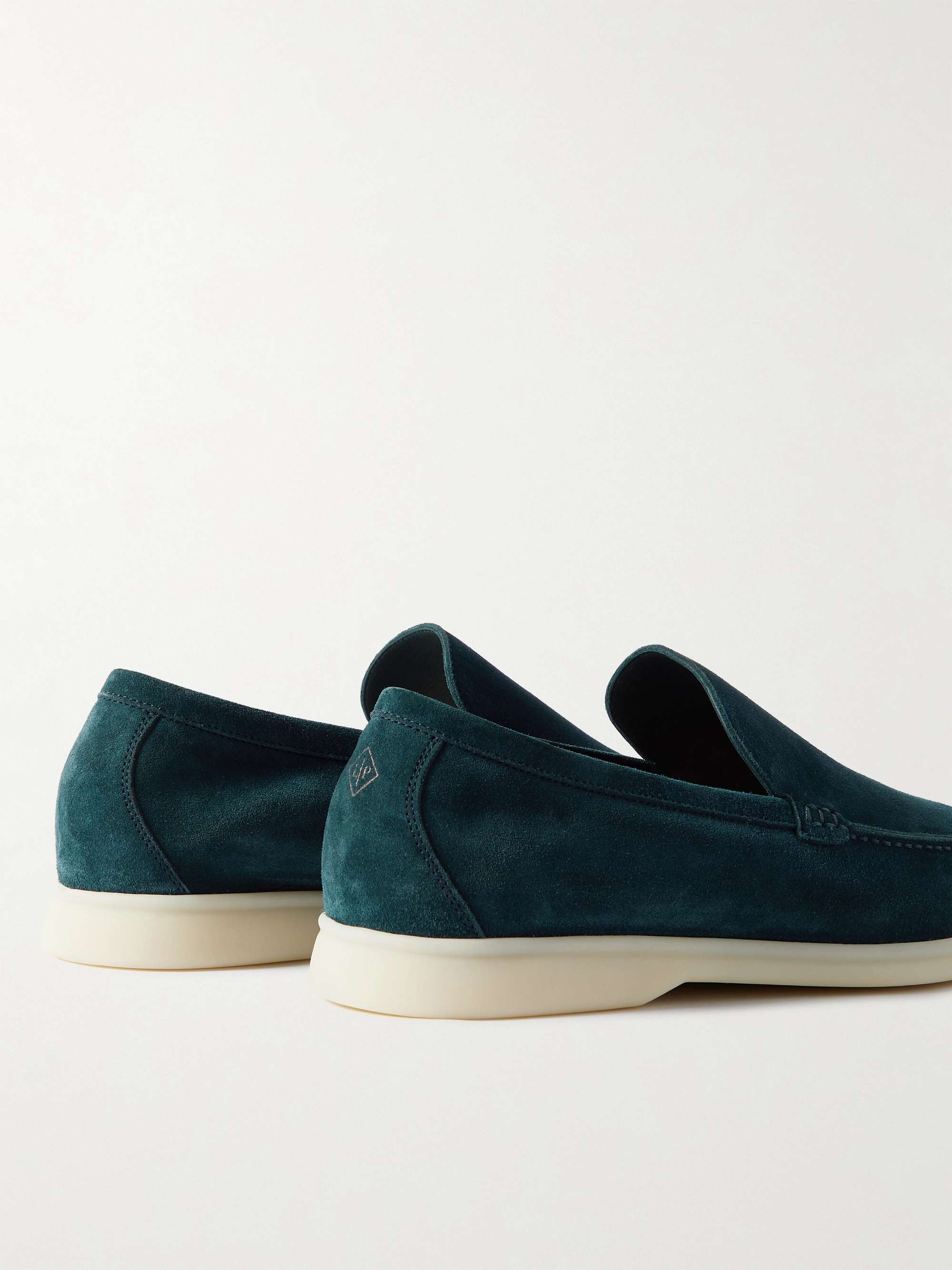 LORO PIANA Summer Walk Suede Loafers