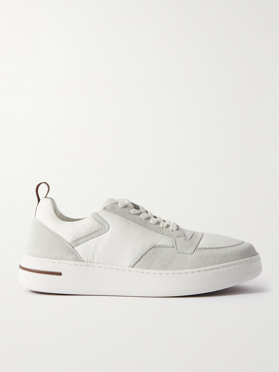 Loro Piana Newport Walk Suede and Shell Sneakers - Men