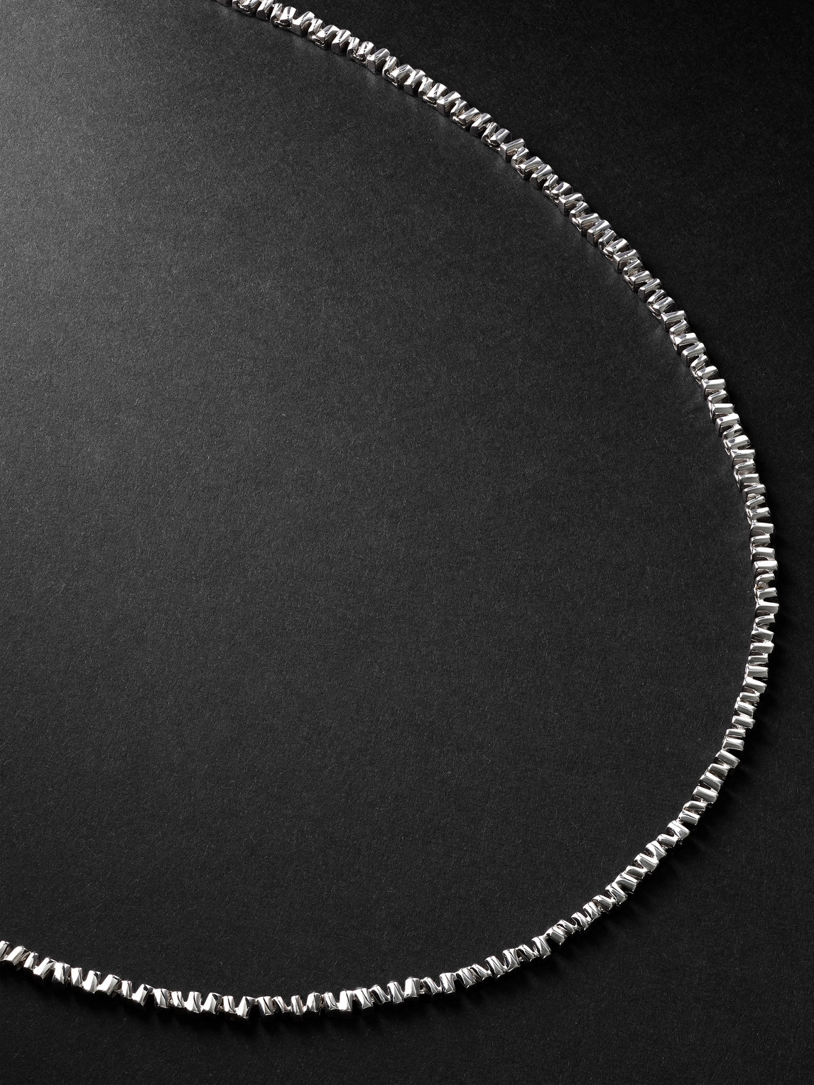 Suzanne Kalan White Gold Tennis Necklace
