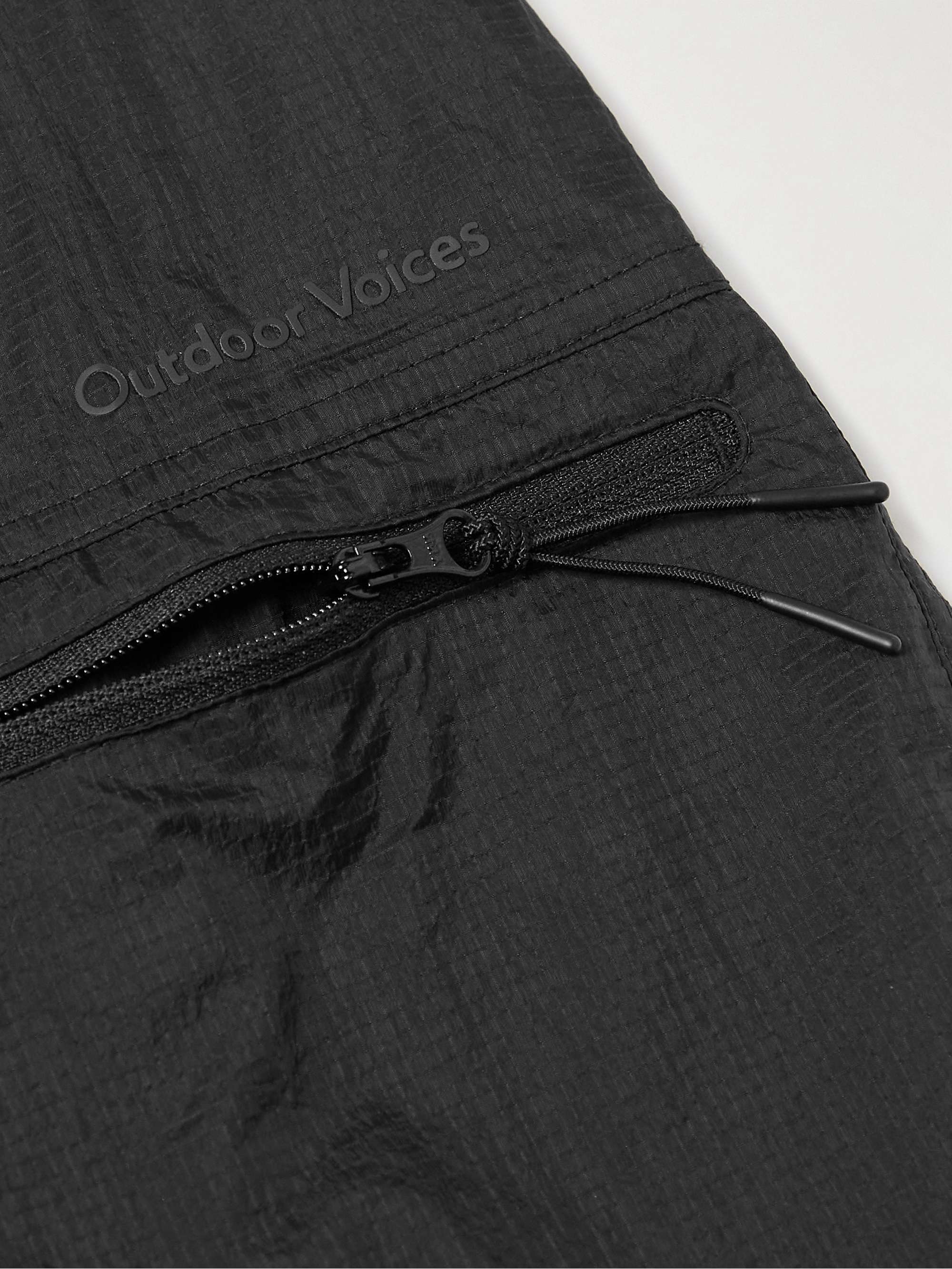 OUTDOOR VOICES Windbreaker Ripstop Drawstring Trousers for Men MR PORTER