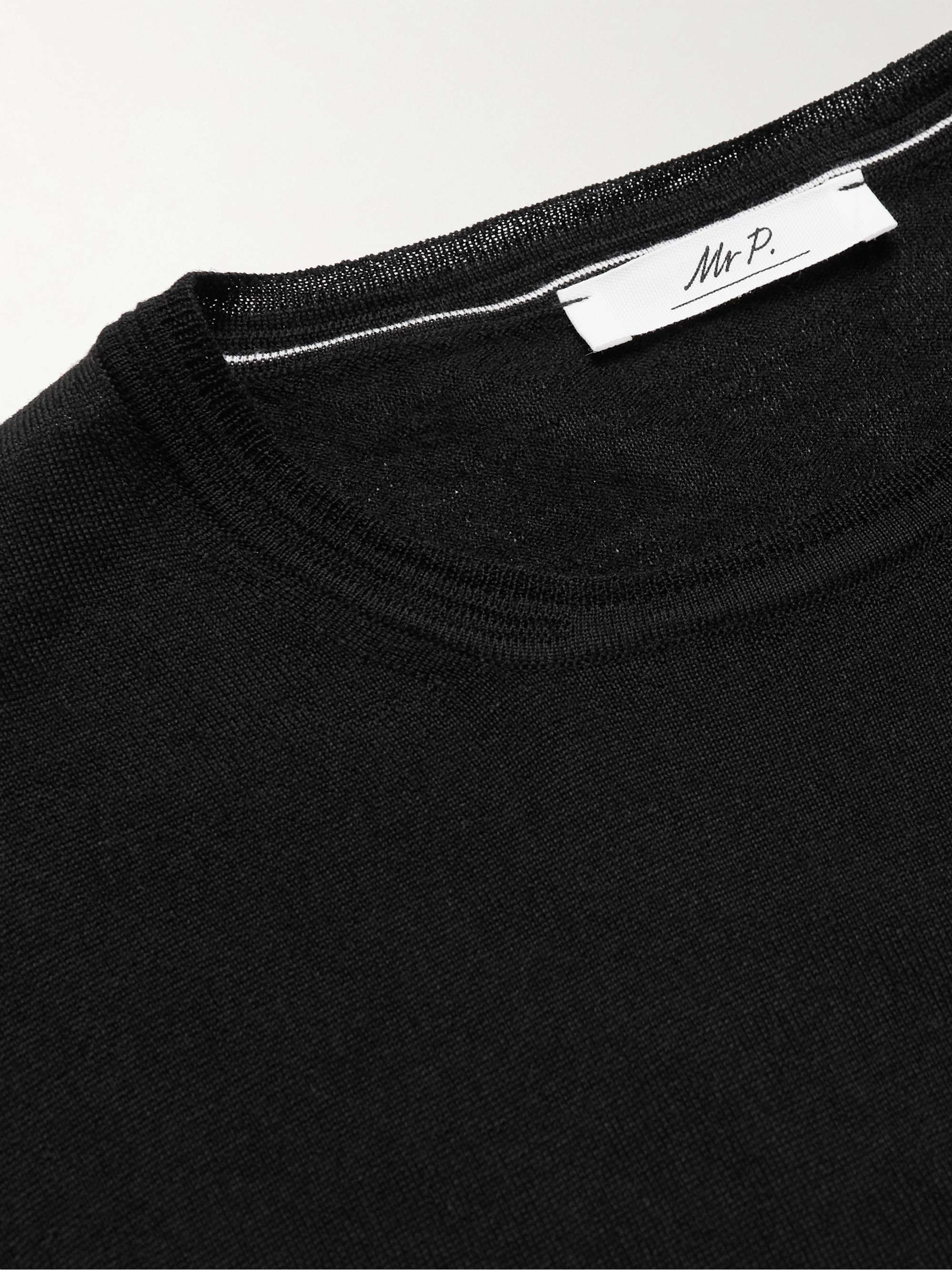 MR P. Slim-Fit Merino Wool Sweater
