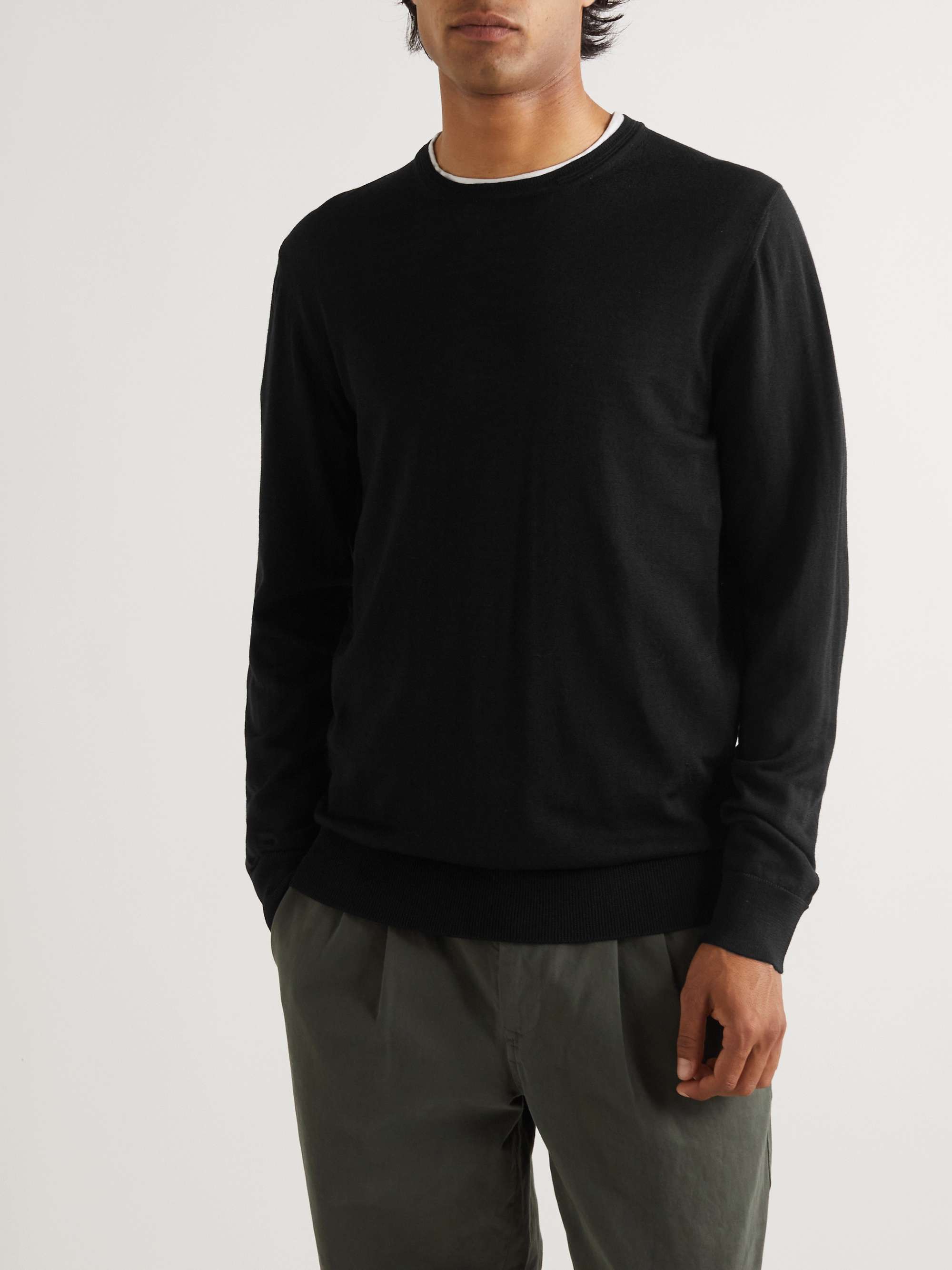 MR P. Slim-Fit Merino Wool Sweater