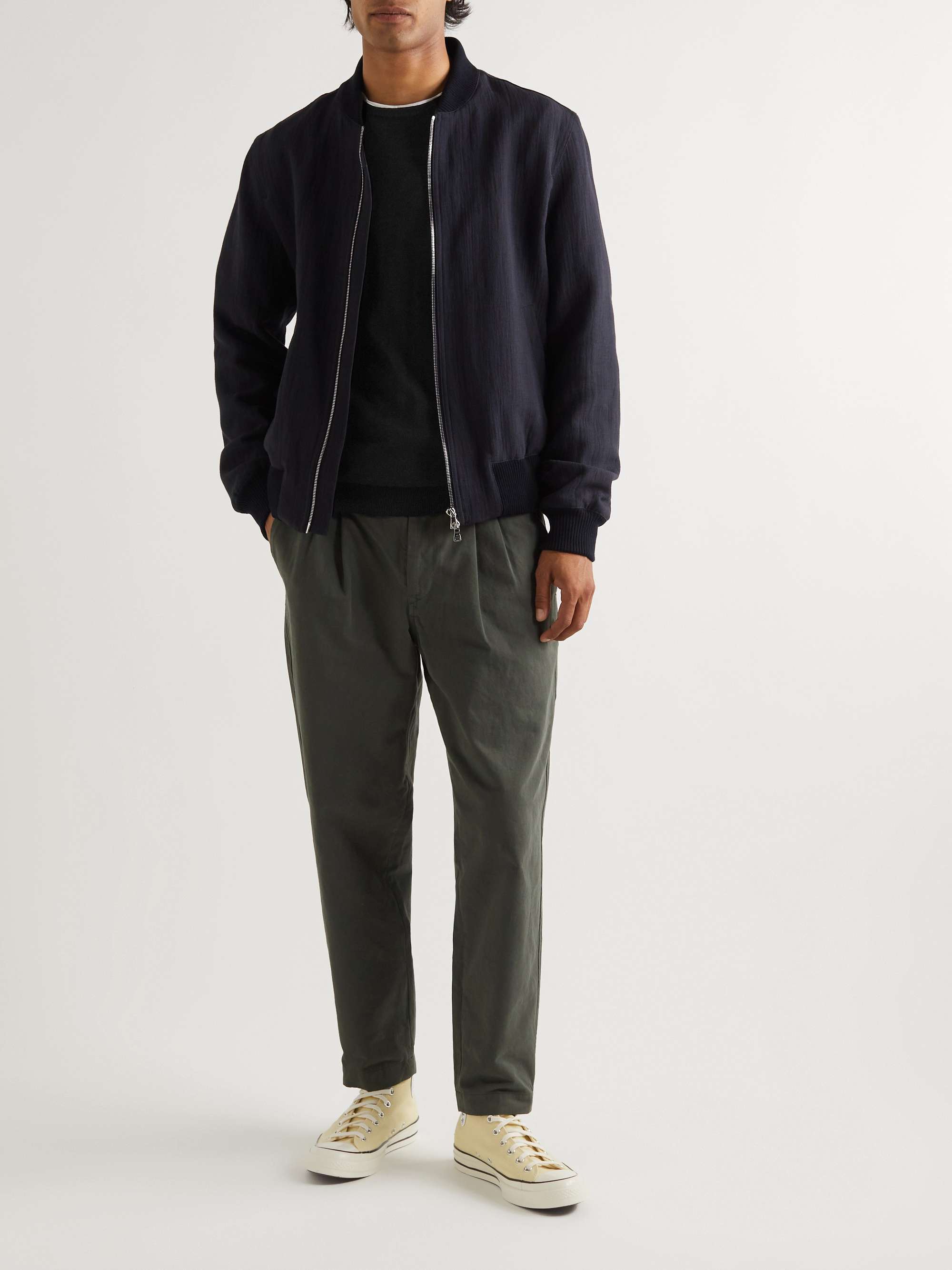 MR P. Slim-Fit Merino Wool Sweater