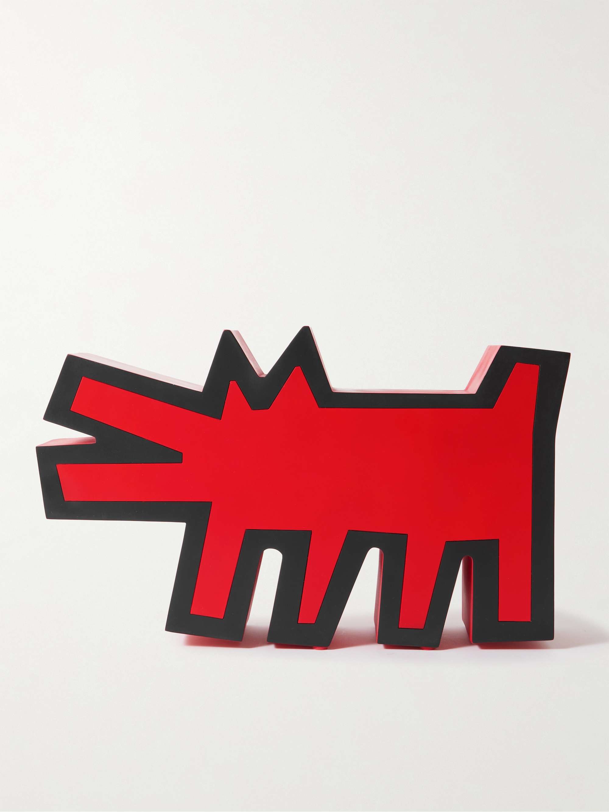 MEDICOM + Keith Haring Barking Dog Plastic Figurine