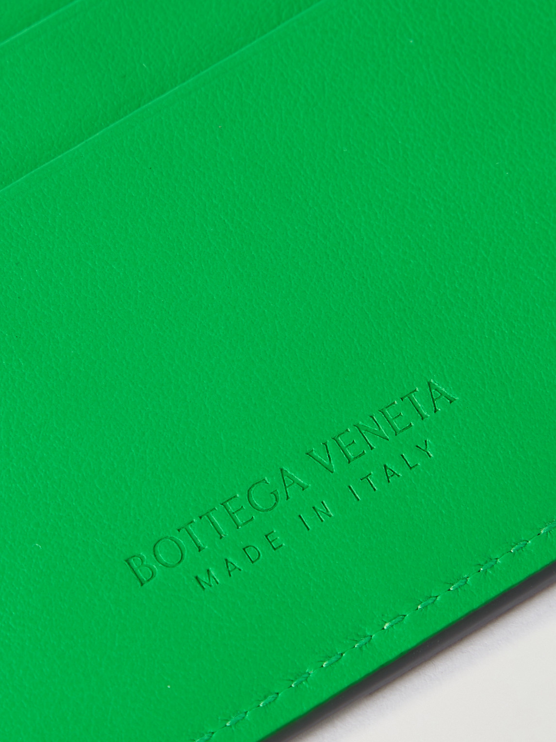 Shop Bottega Veneta Cassette Intrecciato Full-grain Leather Bifold Wallet In Green