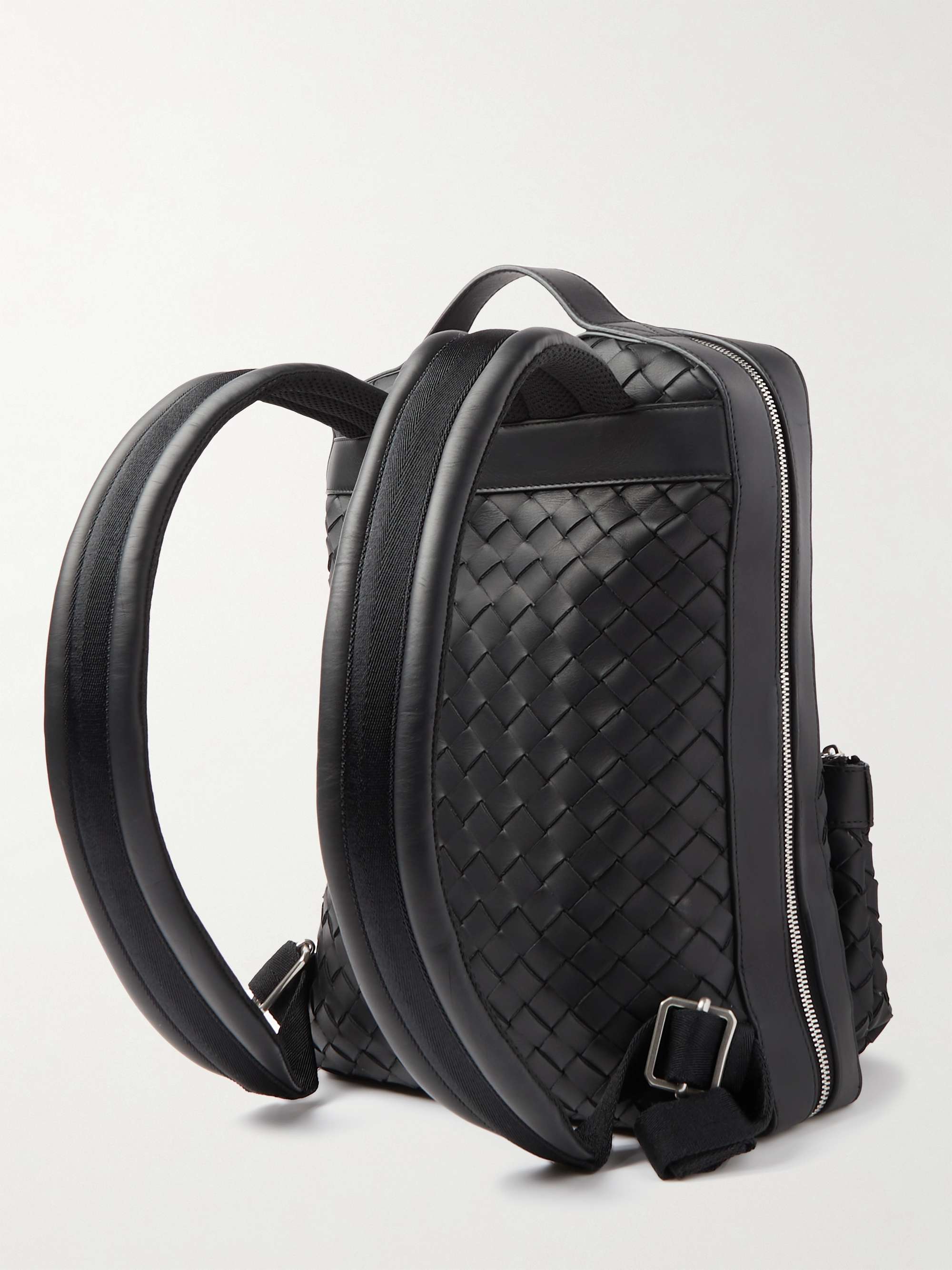 BOTTEGA VENETA Small Intrecciato Leather Backpack
