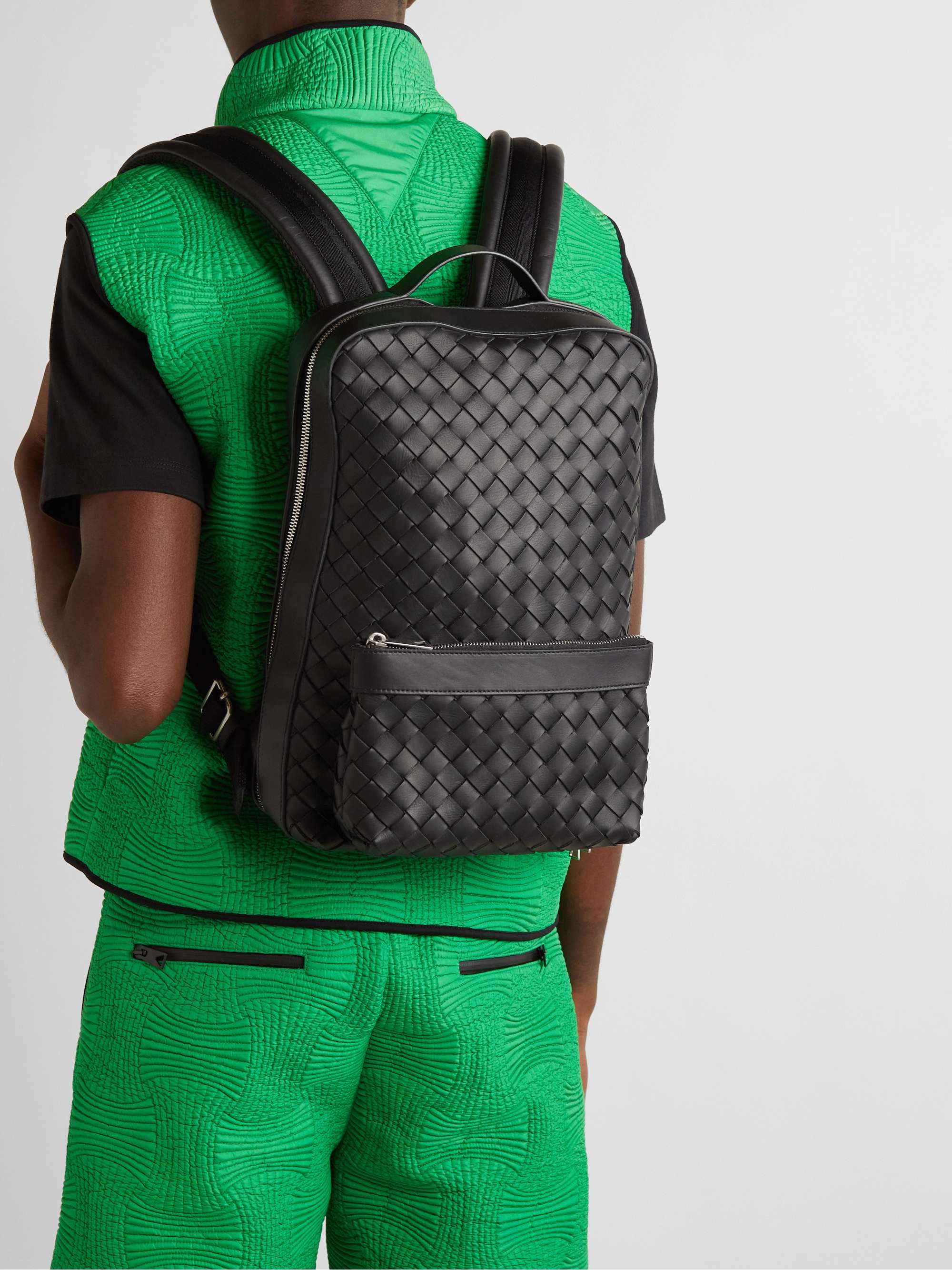 Bottega Veneta Backpack in Green for Men