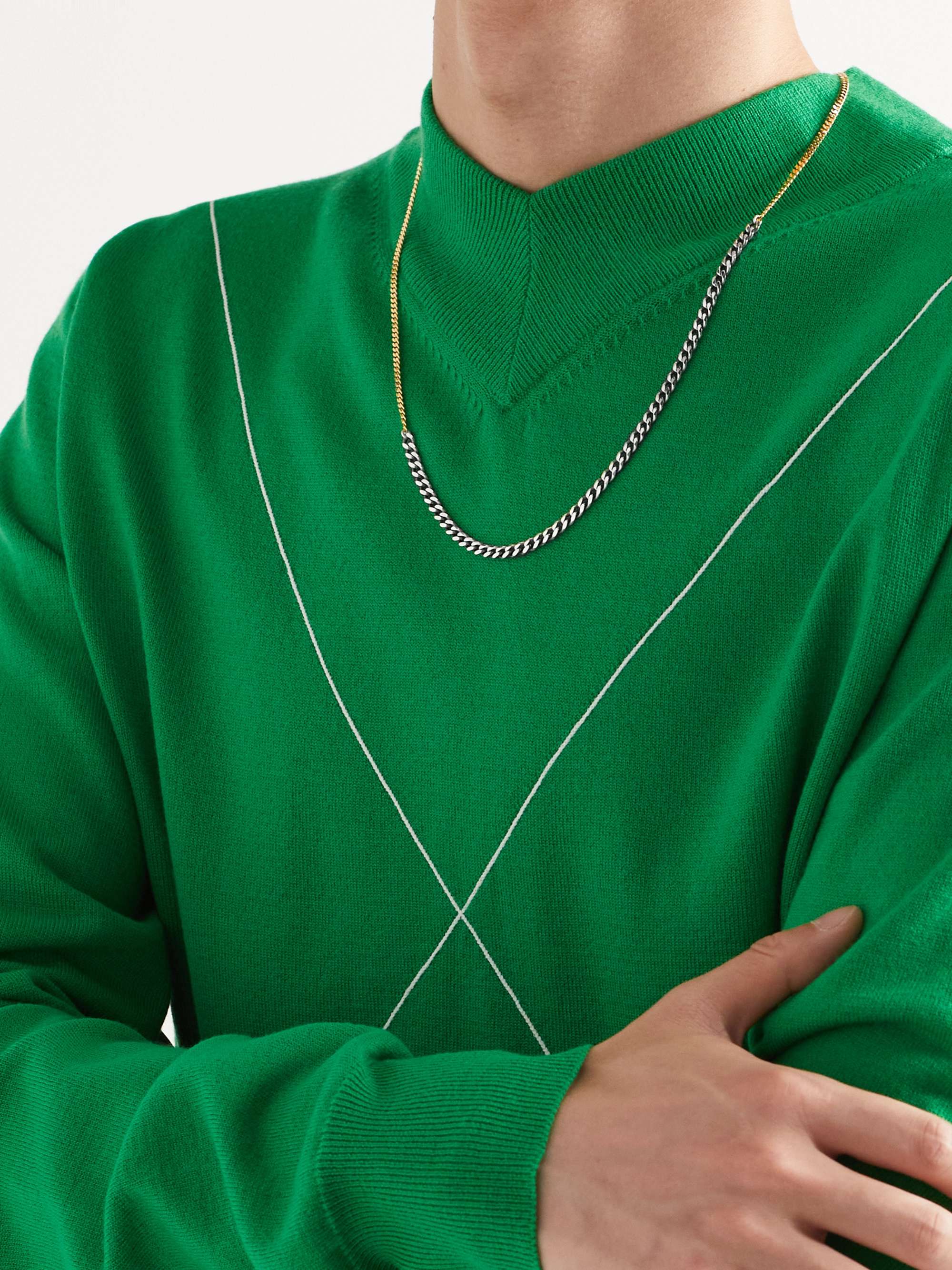 Bottega veneta mens necklace deals