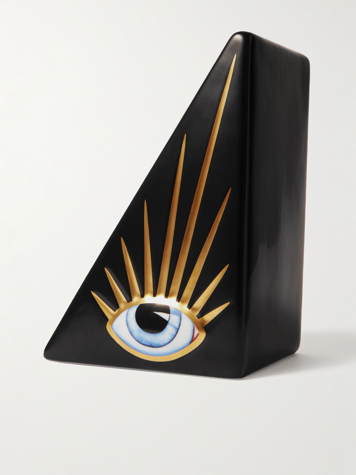 L'objet Lito Porcelain Bookend In Black