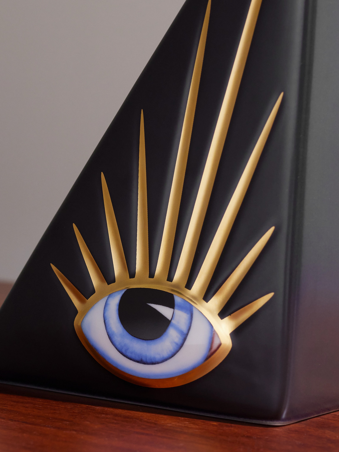 L'objet Lito Porcelain Bookend In Black