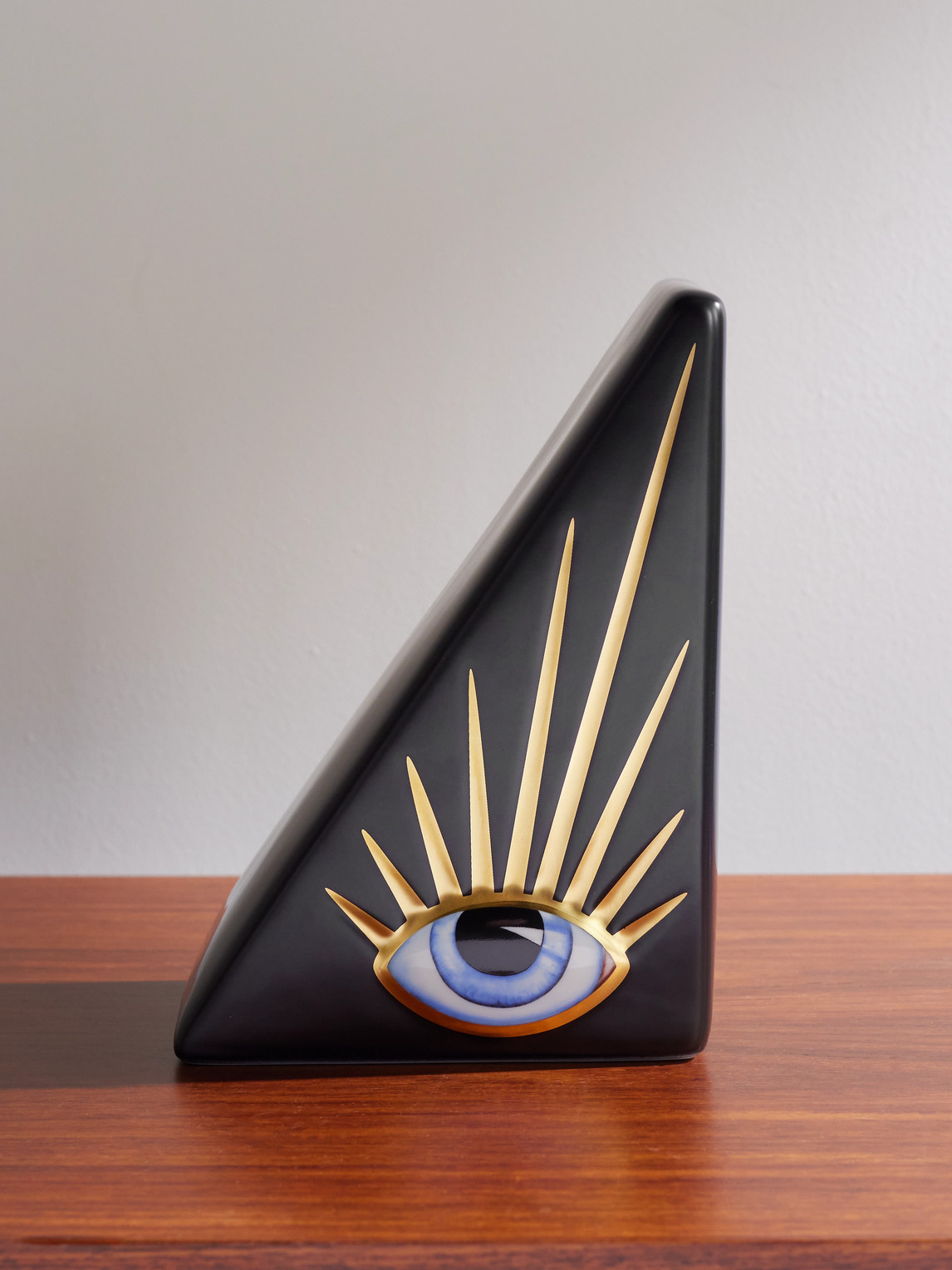 L'objet Lito Porcelain Bookend In Black