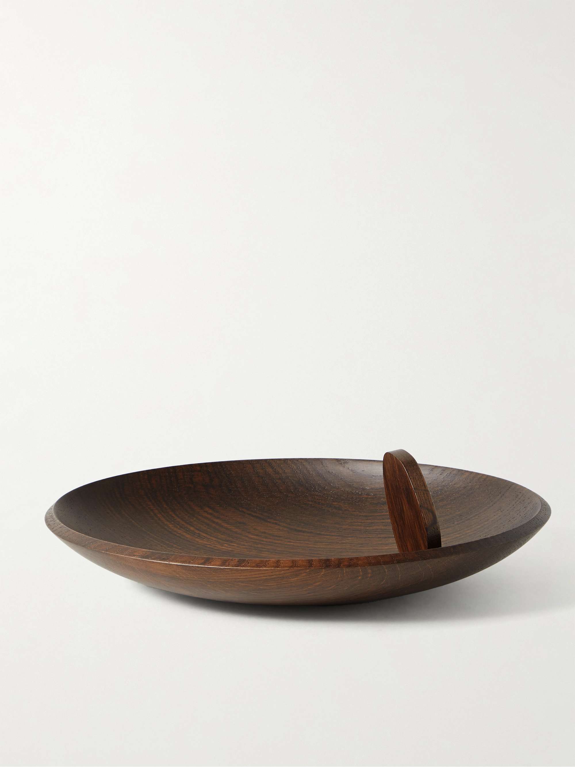 L'OBJET + Kelly Behun Leaf Oval Oak Bowl