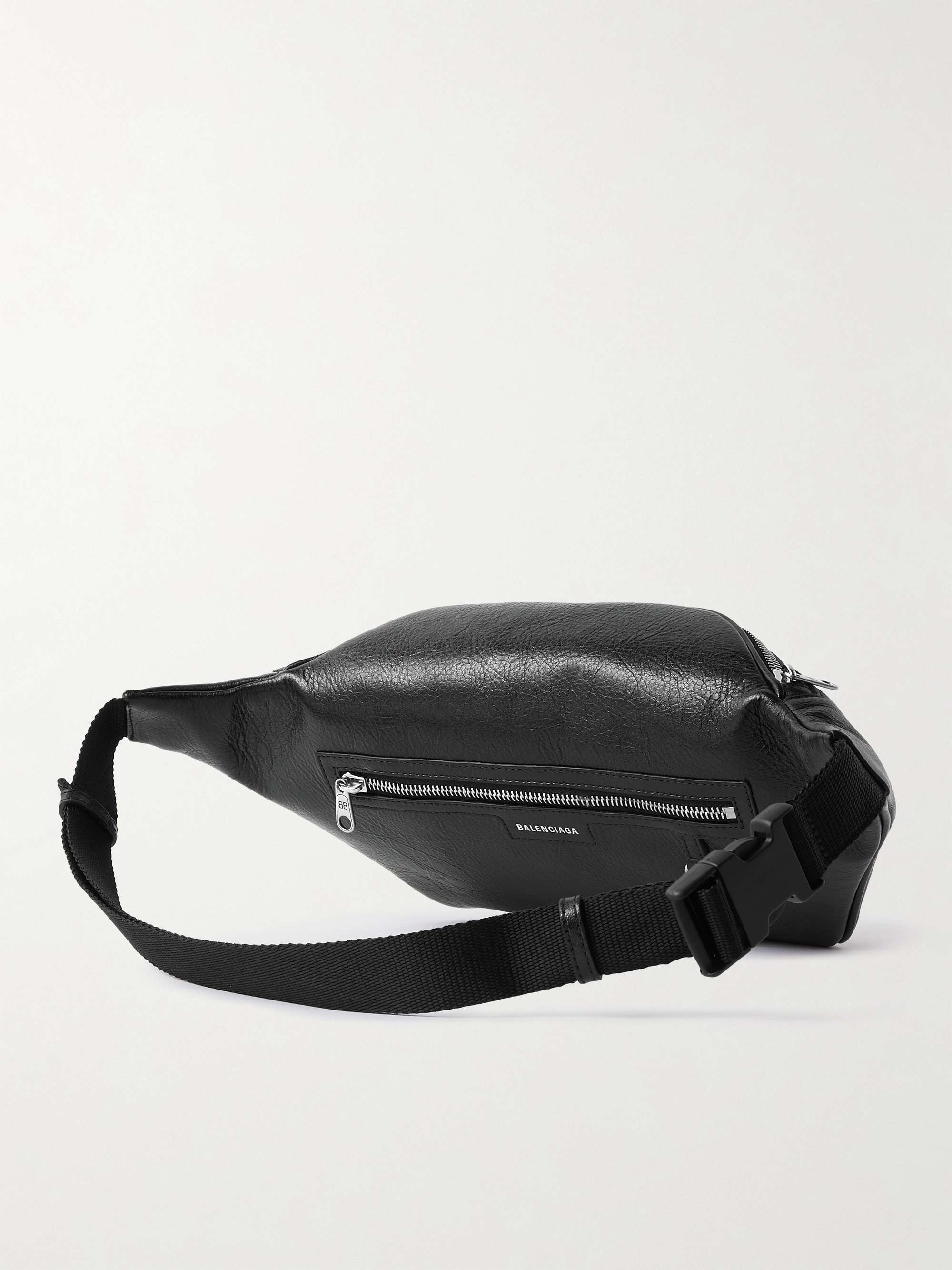 BALENCIAGA Superbusy Full-Grain Leather Belt Bag