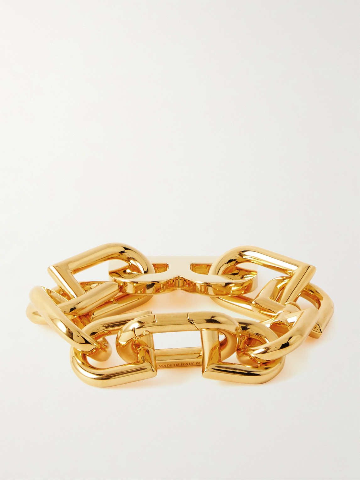  Balenciaga - Gold-tone Chain Bracelet - Men - Gold - S 