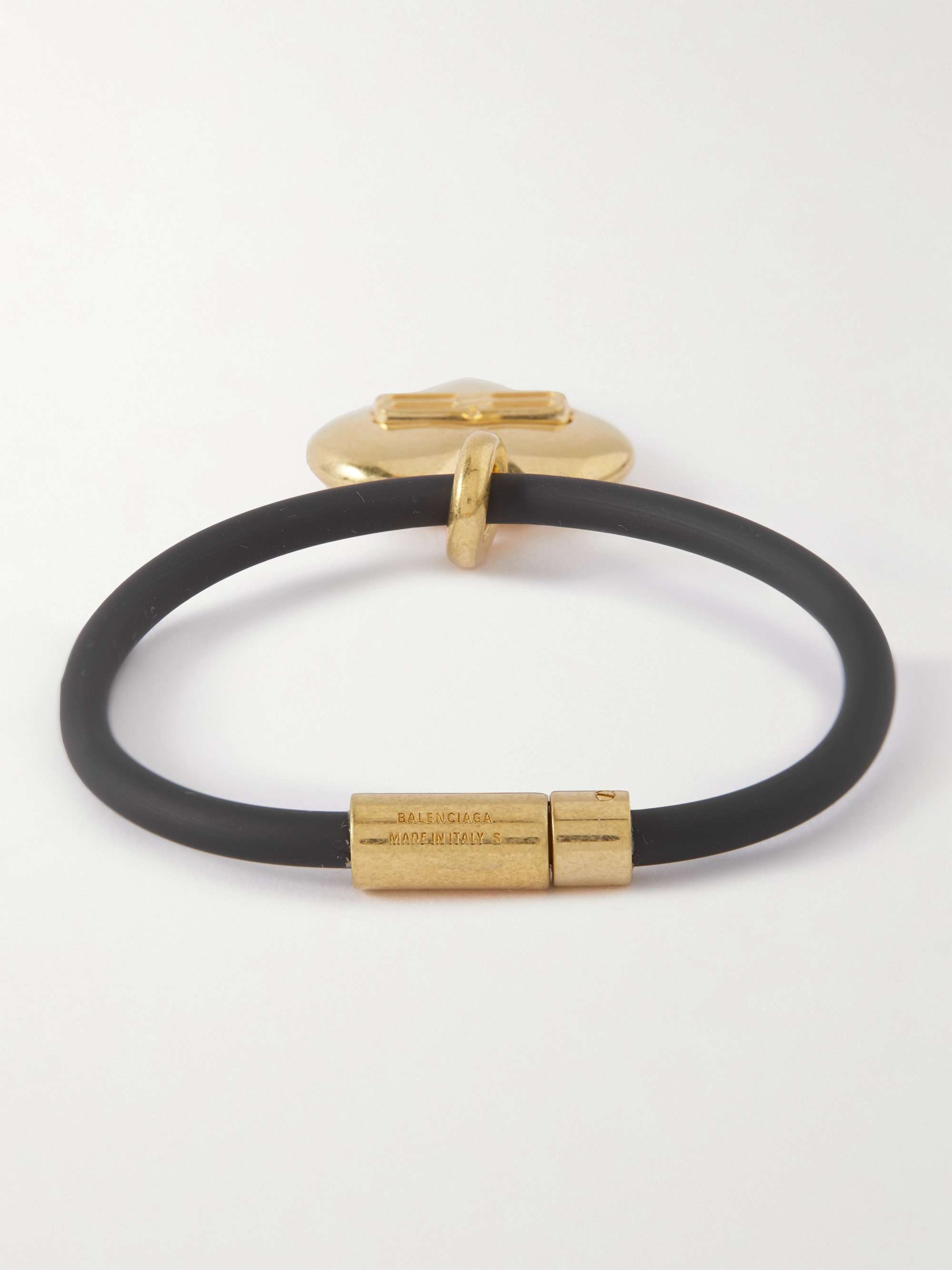 Balenciaga rubber bracelet discount