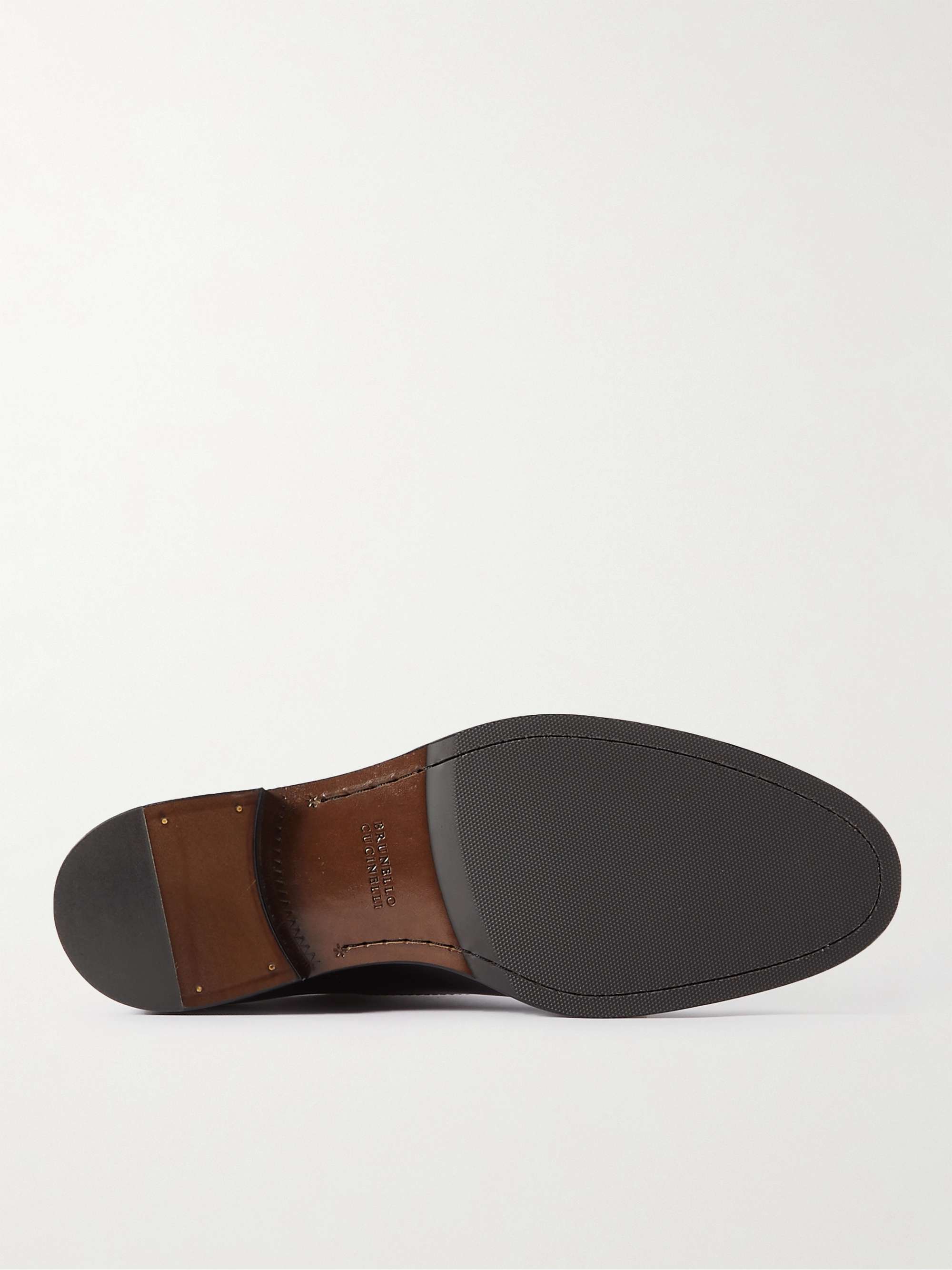 BRUNELLO CUCINELLI Leather Oxford Shoes