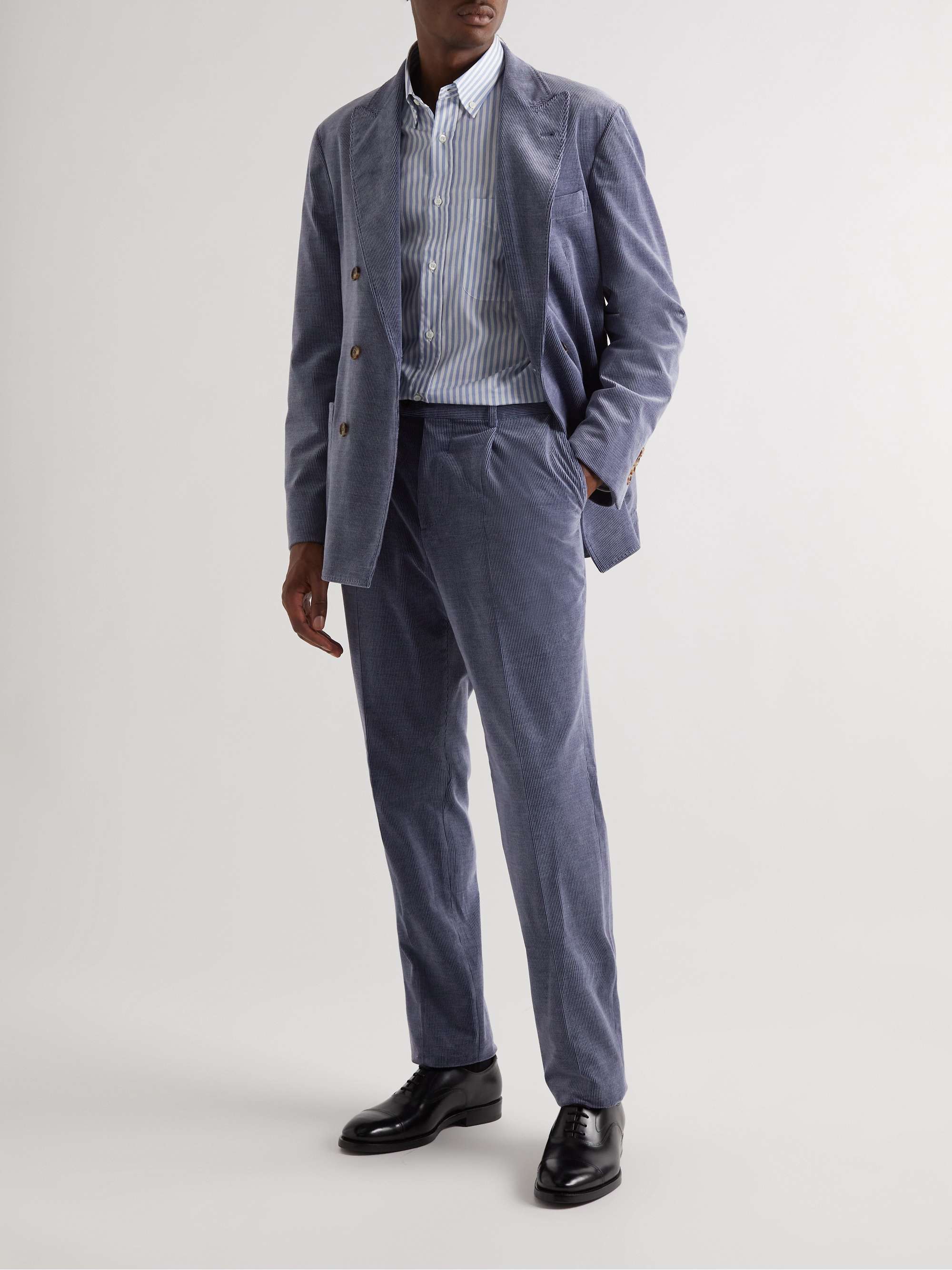 BRUNELLO CUCINELLI Leather Oxford Shoes