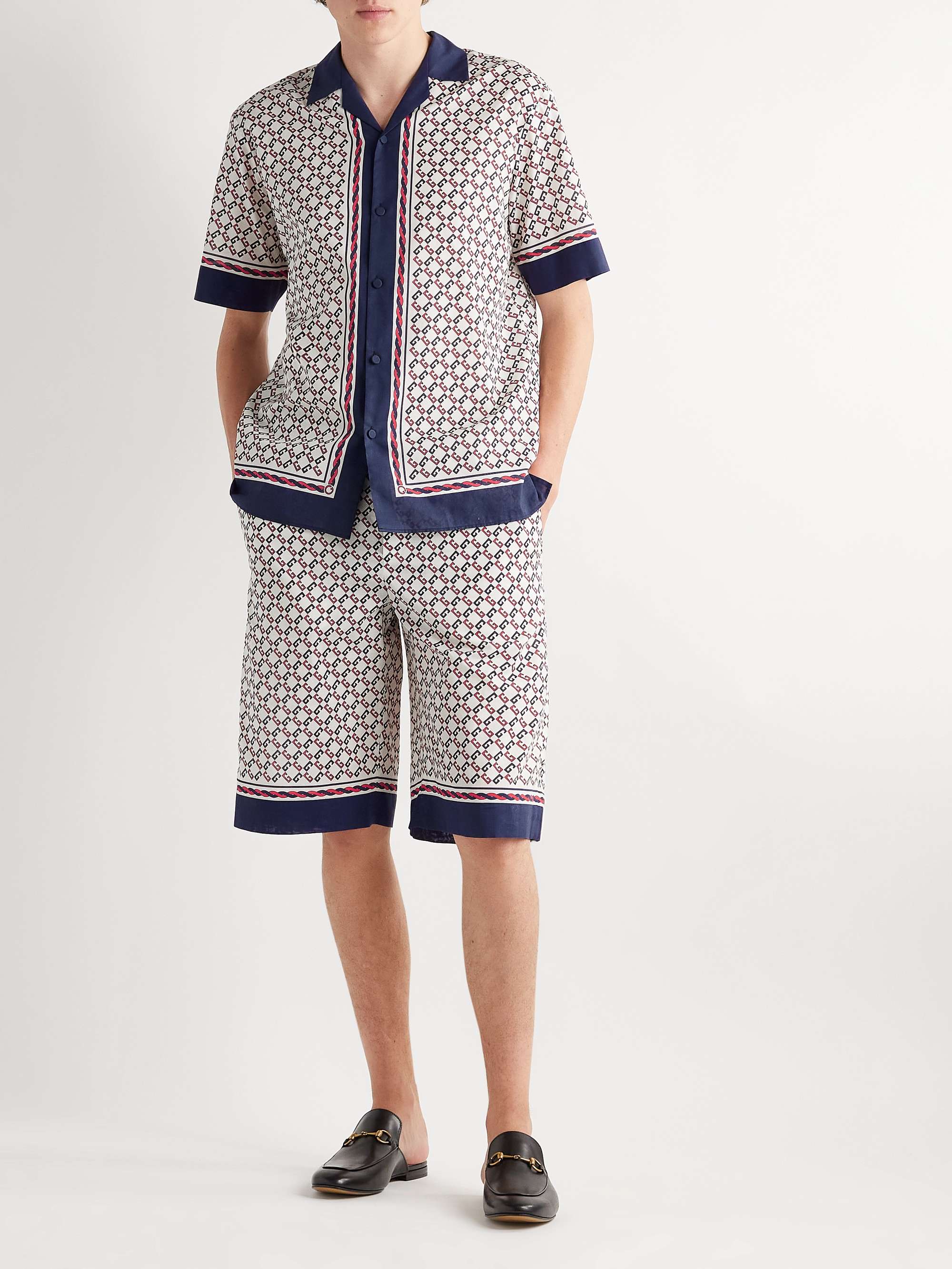Introducir 98+ imagen mens gucci short set