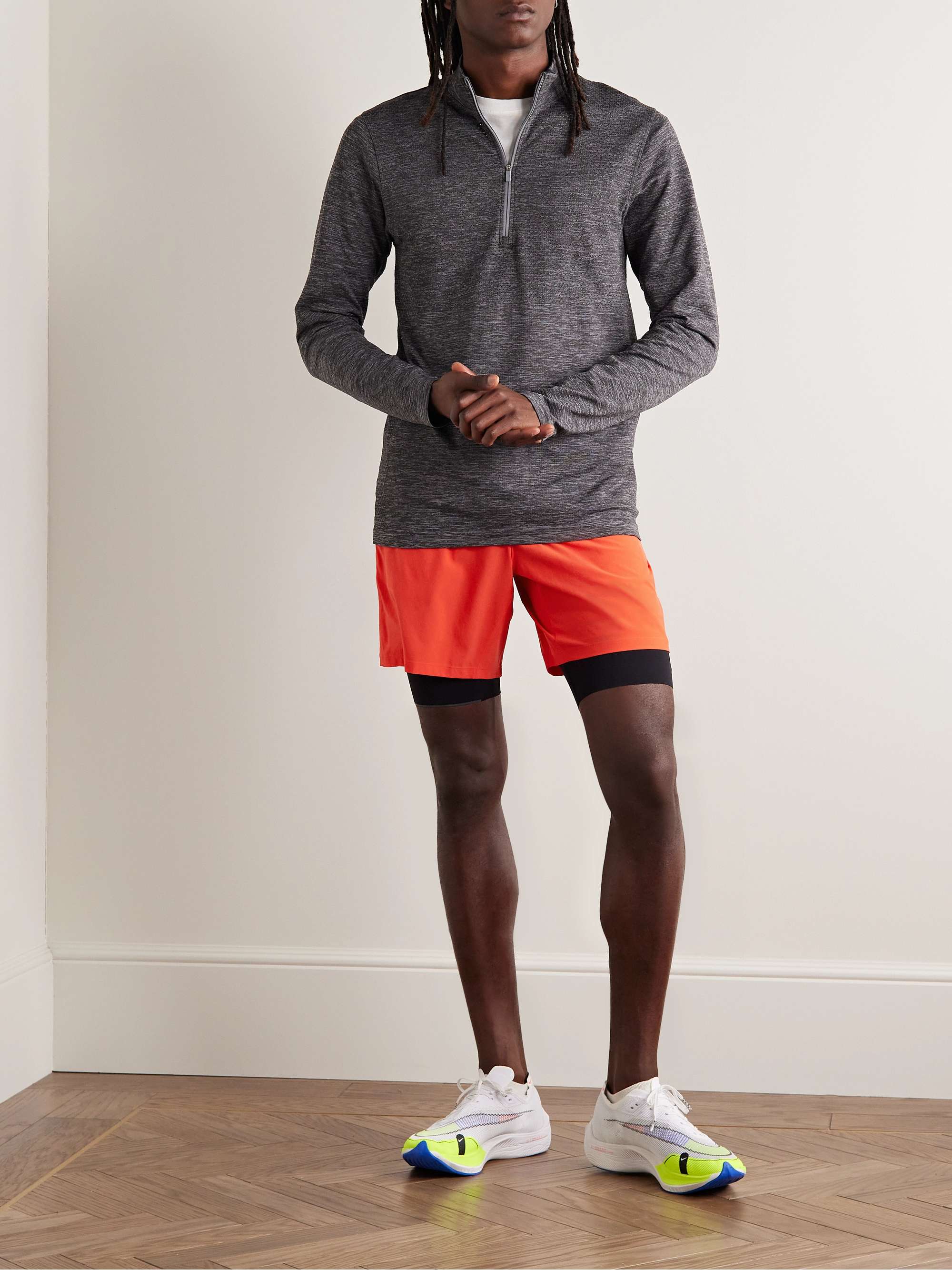 LULULEMON Pace Breaker 7 Straight-Leg Recycled Swift™ Drawstring Shorts