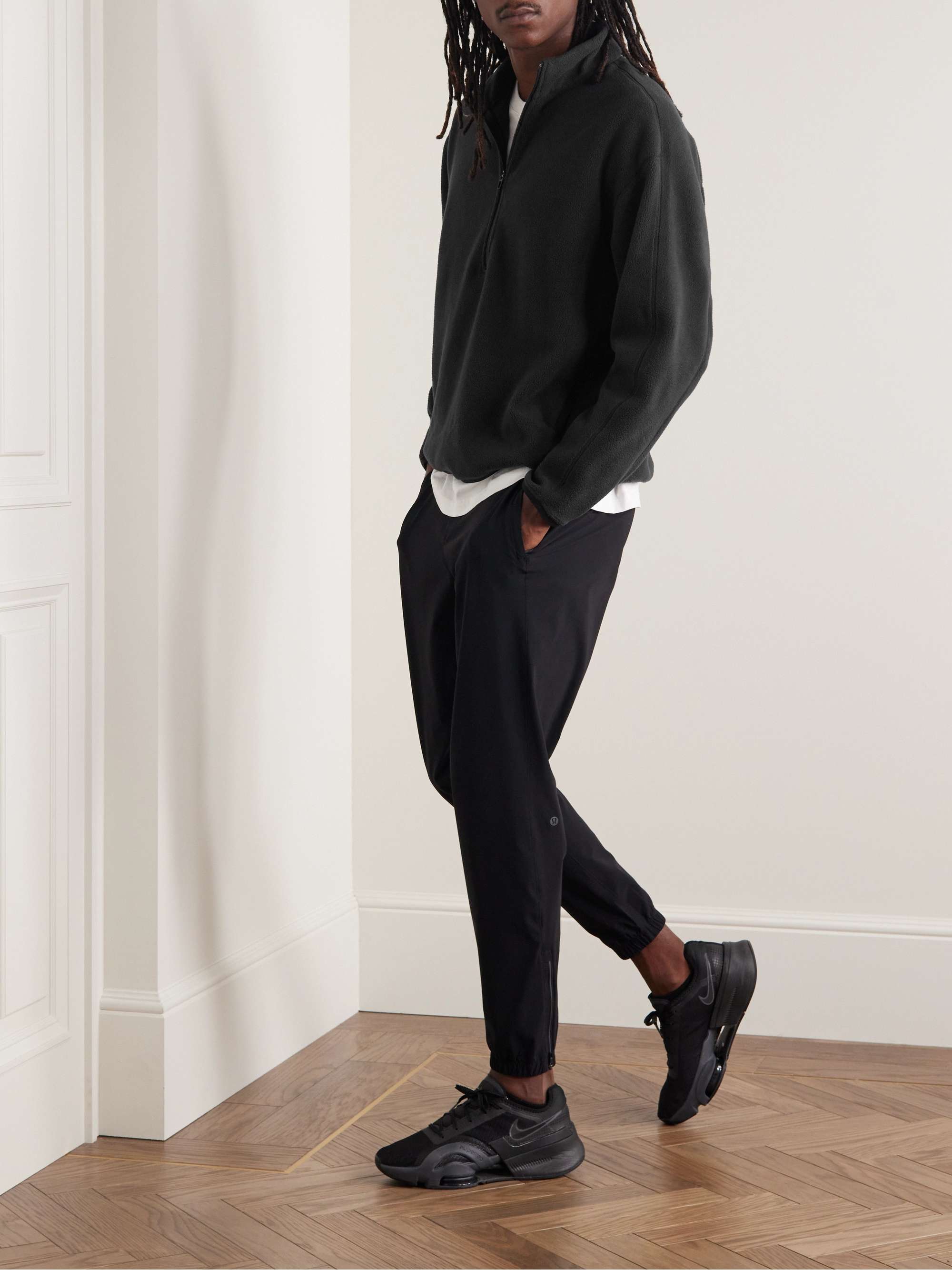 LULULEMON Stretch Recycled Fleece Half-Zip Sweatshirt for Men | MR PORTER